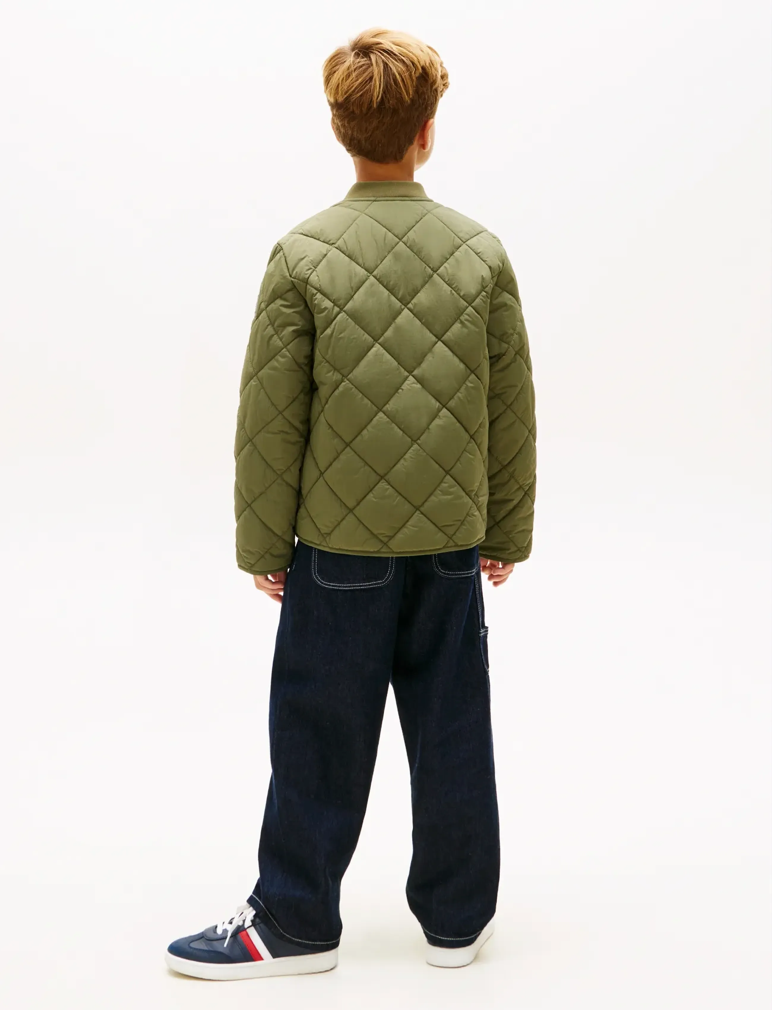 Tommy Hilfiger - QUILTED LIGHT WEIGHT JACKET - quiltade jackor - battle green - 2