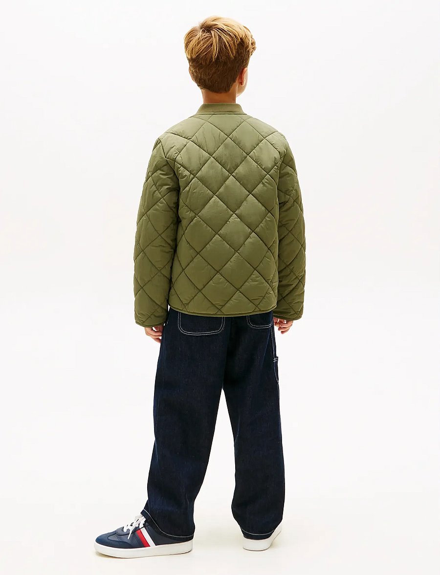 Tommy Hilfiger - QUILTED LIGHT WEIGHT JACKET - quilted jassen - battle green - 2