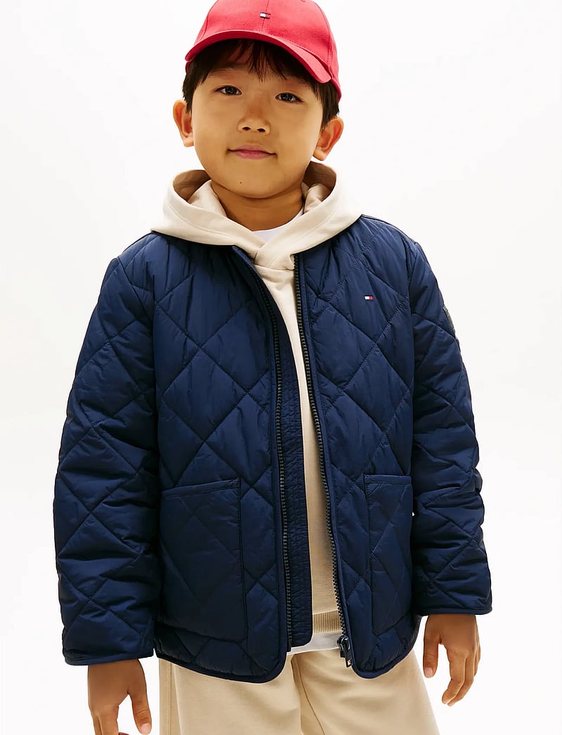 Tommy Hilfiger - QUILTED LIGHT WEIGHT JACKET - steppjacken - dark night navy - 0