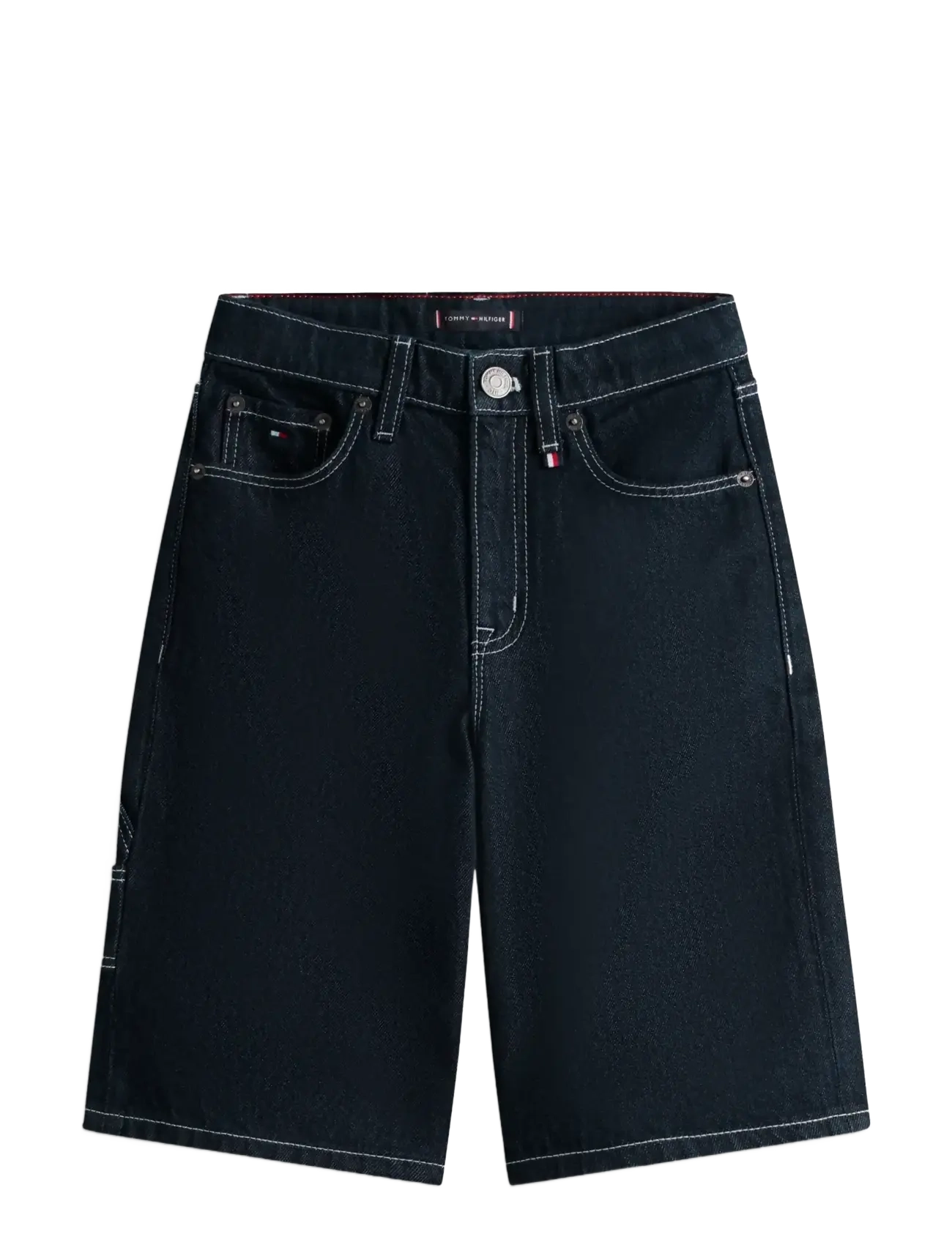 Tommy Hilfiger BAGGY RINSE DENIM SHORTS - Nyheder - RINSE / navy