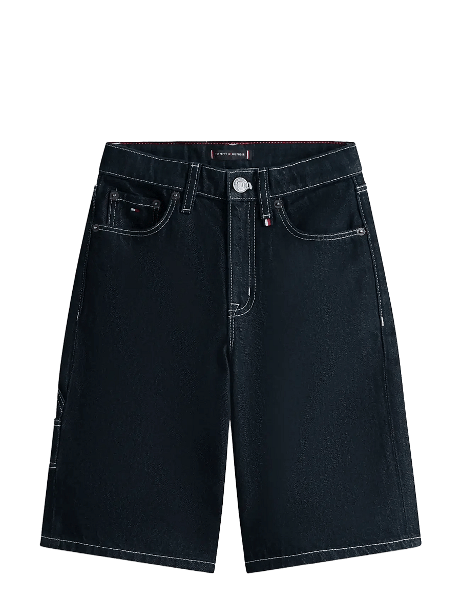 Tommy Hilfiger - BAGGY RINSE DENIM SHORTS - denimshorts - rinse - 1