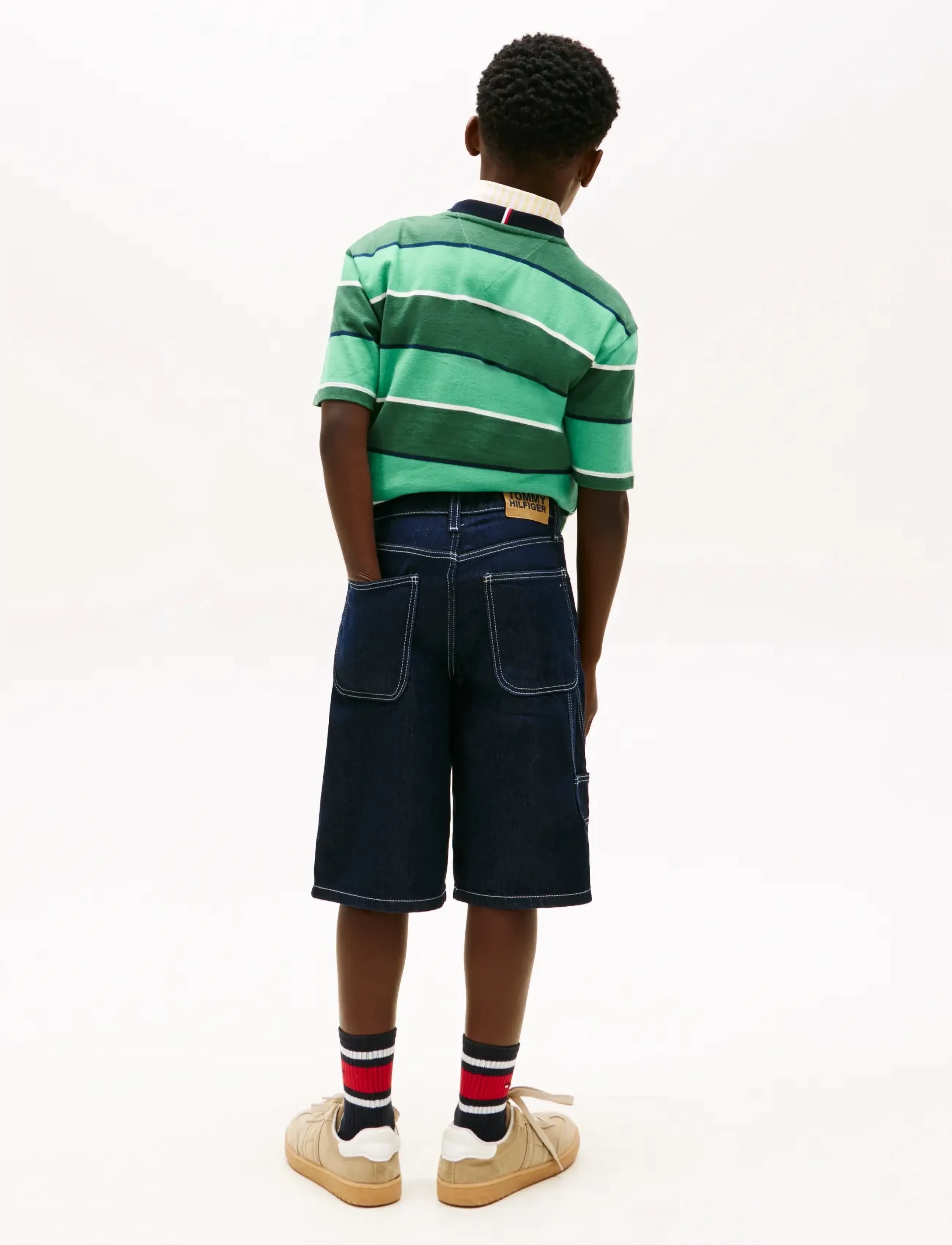 Tommy Hilfiger - BAGGY RINSE DENIM SHORTS - denimshorts - rinse - 2
