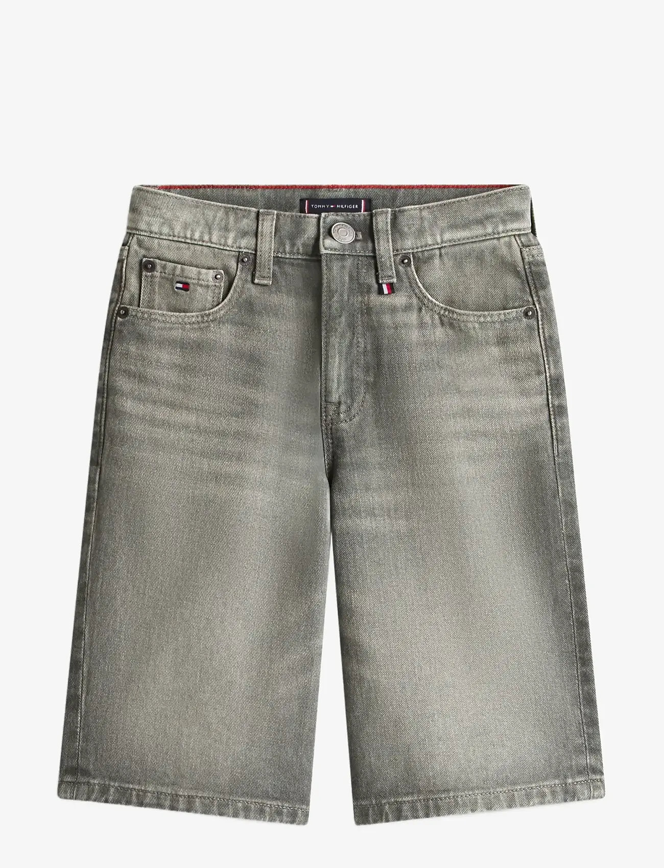 Tommy Hilfiger - BAGGY GREY DENIM SHORTS - jeansshorts - denim grey - 1