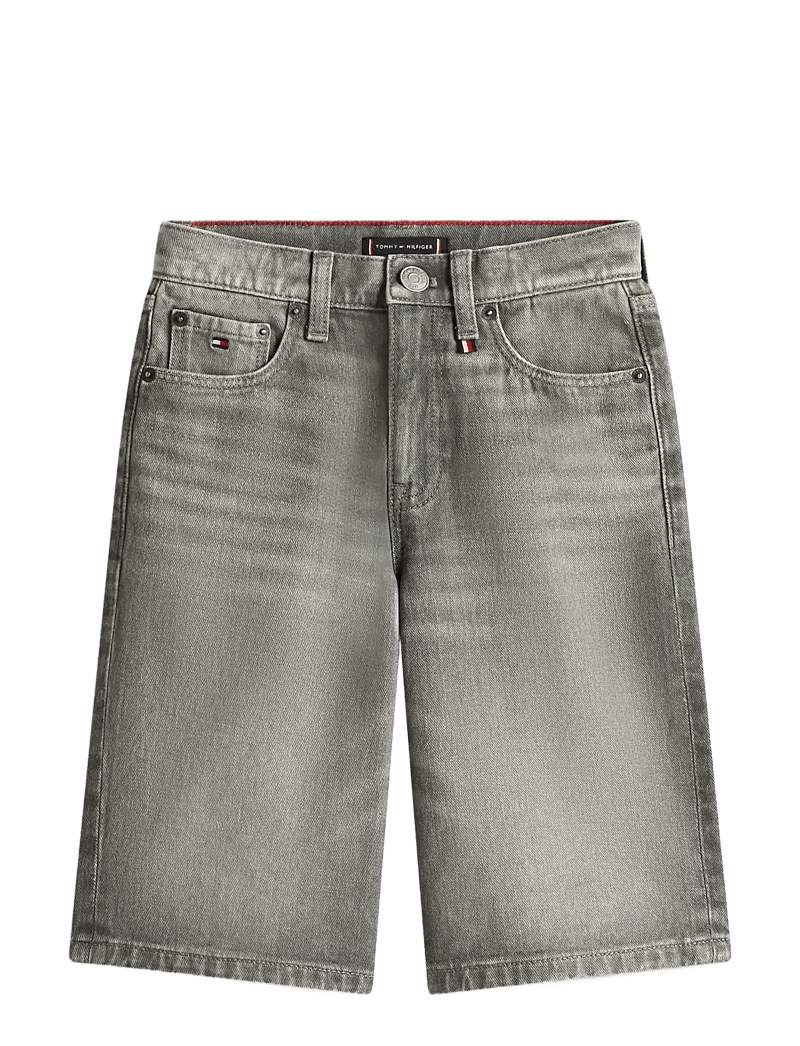 Tommy Hilfiger - BAGGY GREY DENIM SHORTS - jeansshorts - denim grey - 1