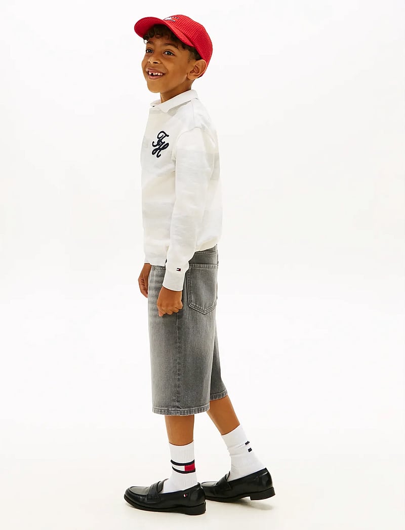 Tommy Hilfiger - BAGGY GREY DENIM SHORTS - jeansshorts - denim grey - 5