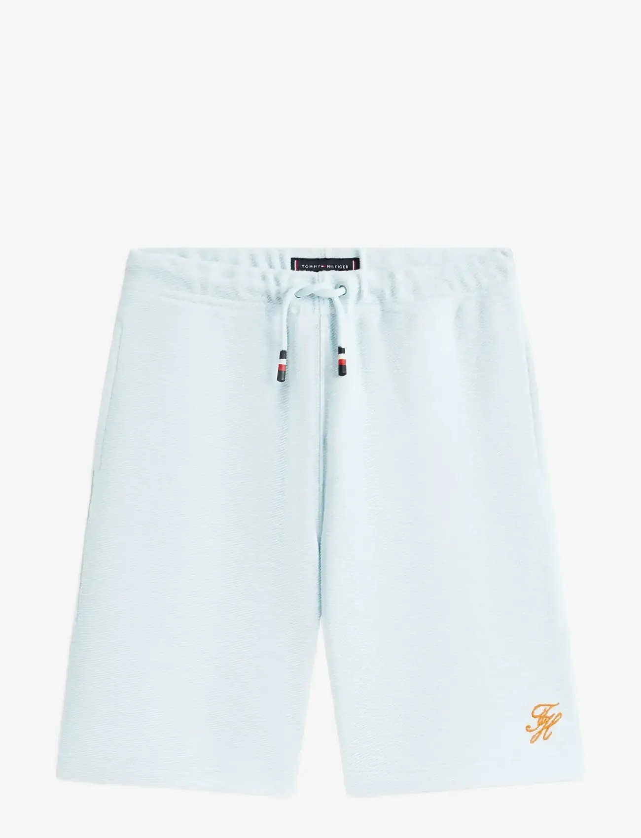 Tommy Hilfiger - TH SCRIPT JERSEY TWILL SHORT - mjukisshorts - keepsake blue - 1
