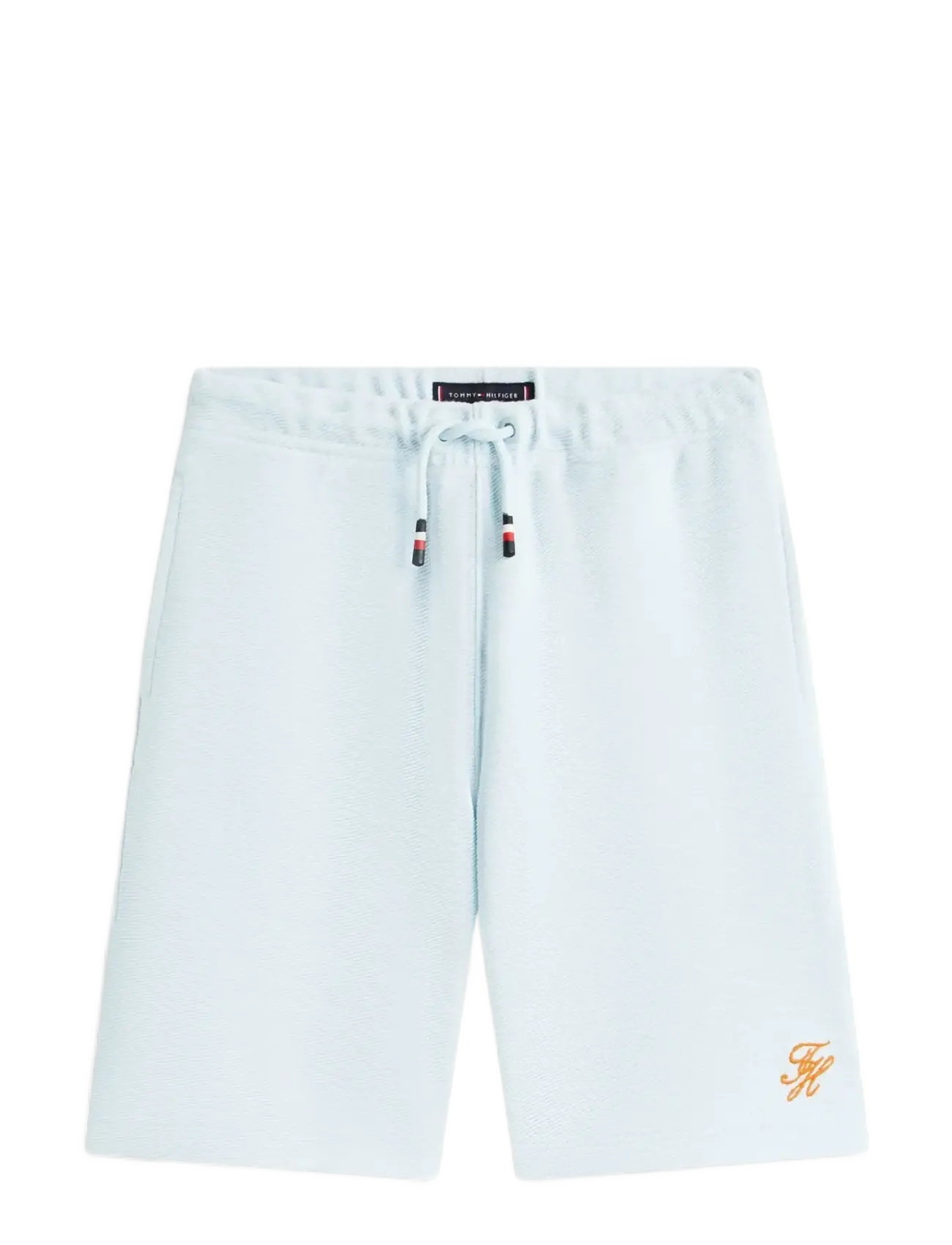 Tommy Hilfiger TH SCRIPT JERSEY TWILL SHORT - Riided - KEEPSAKE BLUE / blue