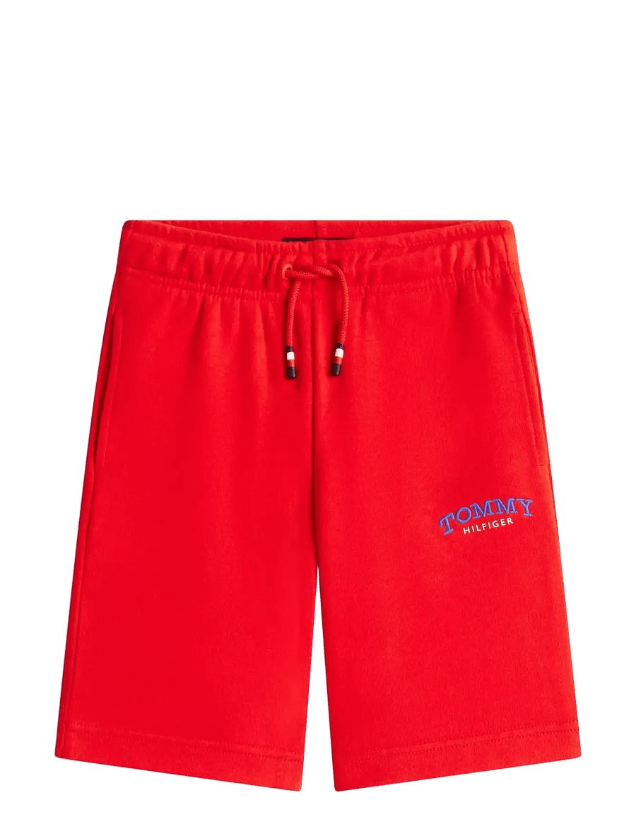 Tommy Hilfiger - MONOTYPE GRAPHIC SWEATSHORT - sweatshorts - rapid red - 1