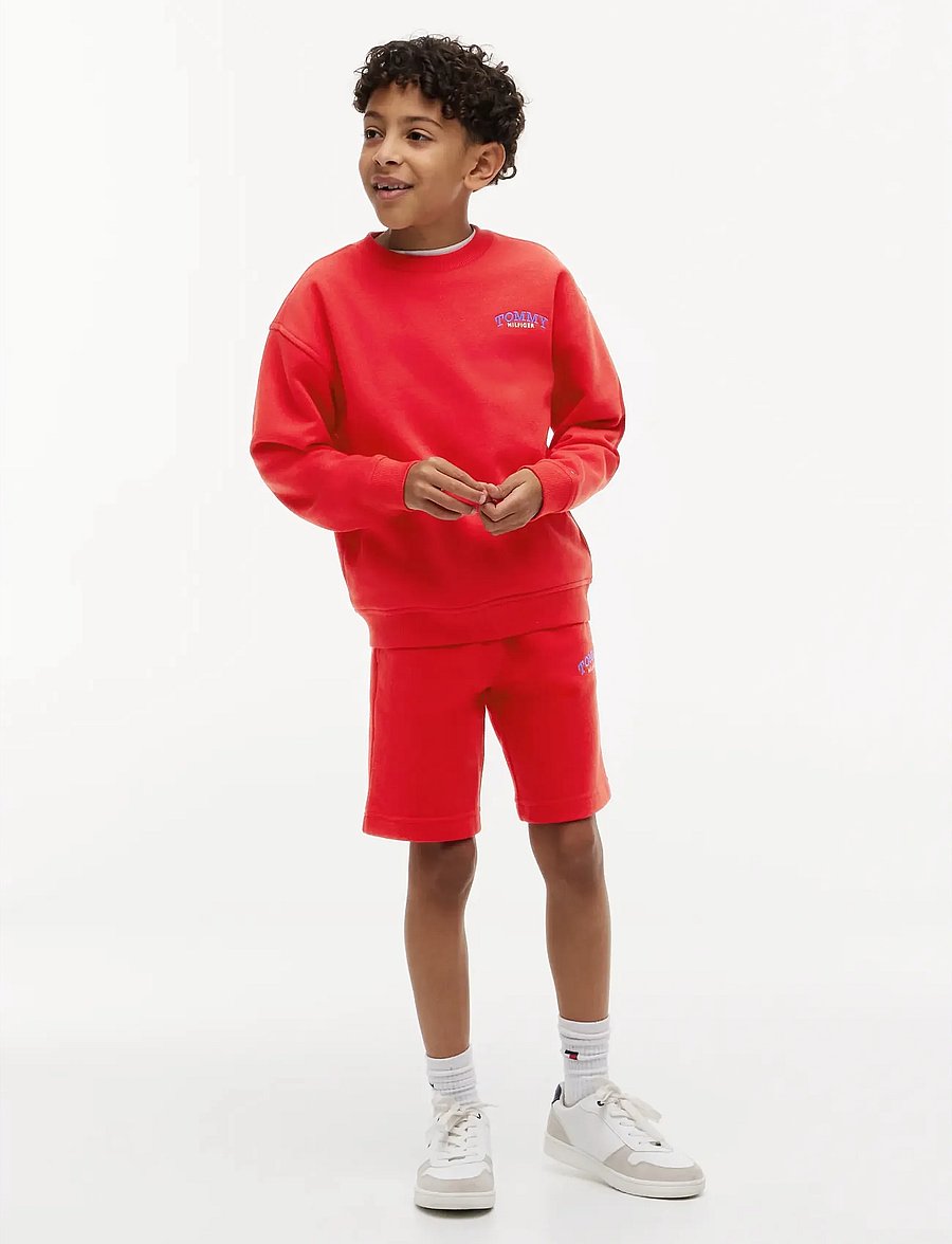 Tommy Hilfiger - MONOTYPE GRAPHIC SWEATSHORT - sweatshorts - rapid red - 3