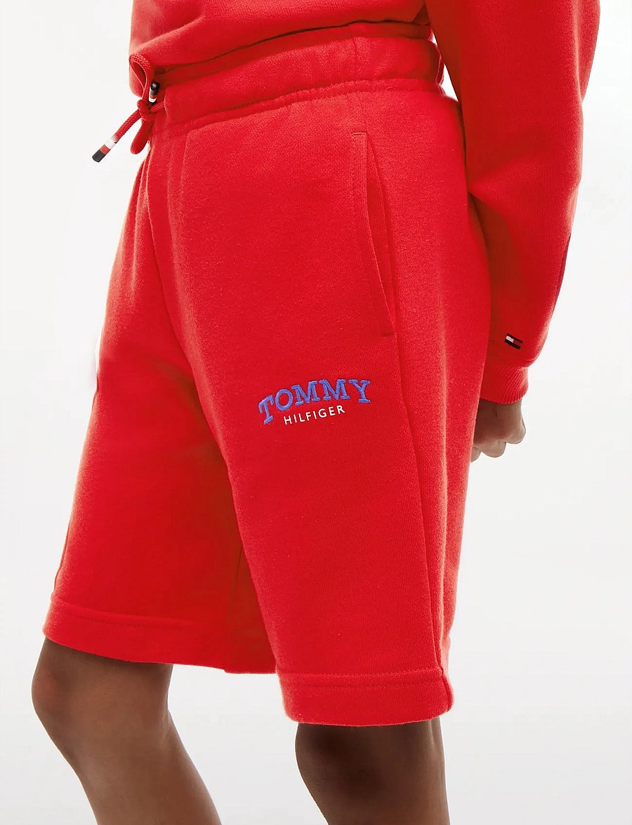 Tommy Hilfiger - MONOTYPE GRAPHIC SWEATSHORT - sweatshorts - rapid red - 4