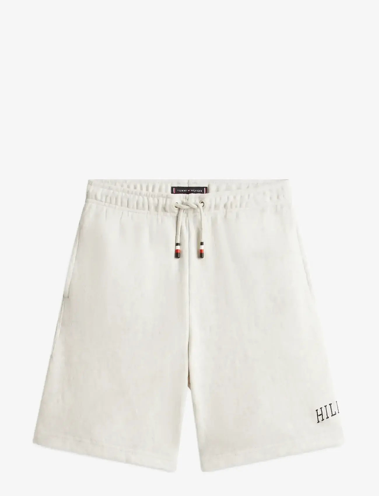 Tommy Hilfiger - HILFIGER VARSITY WIDE SWEATSHORT - sweatshorts - light grey heather - 1