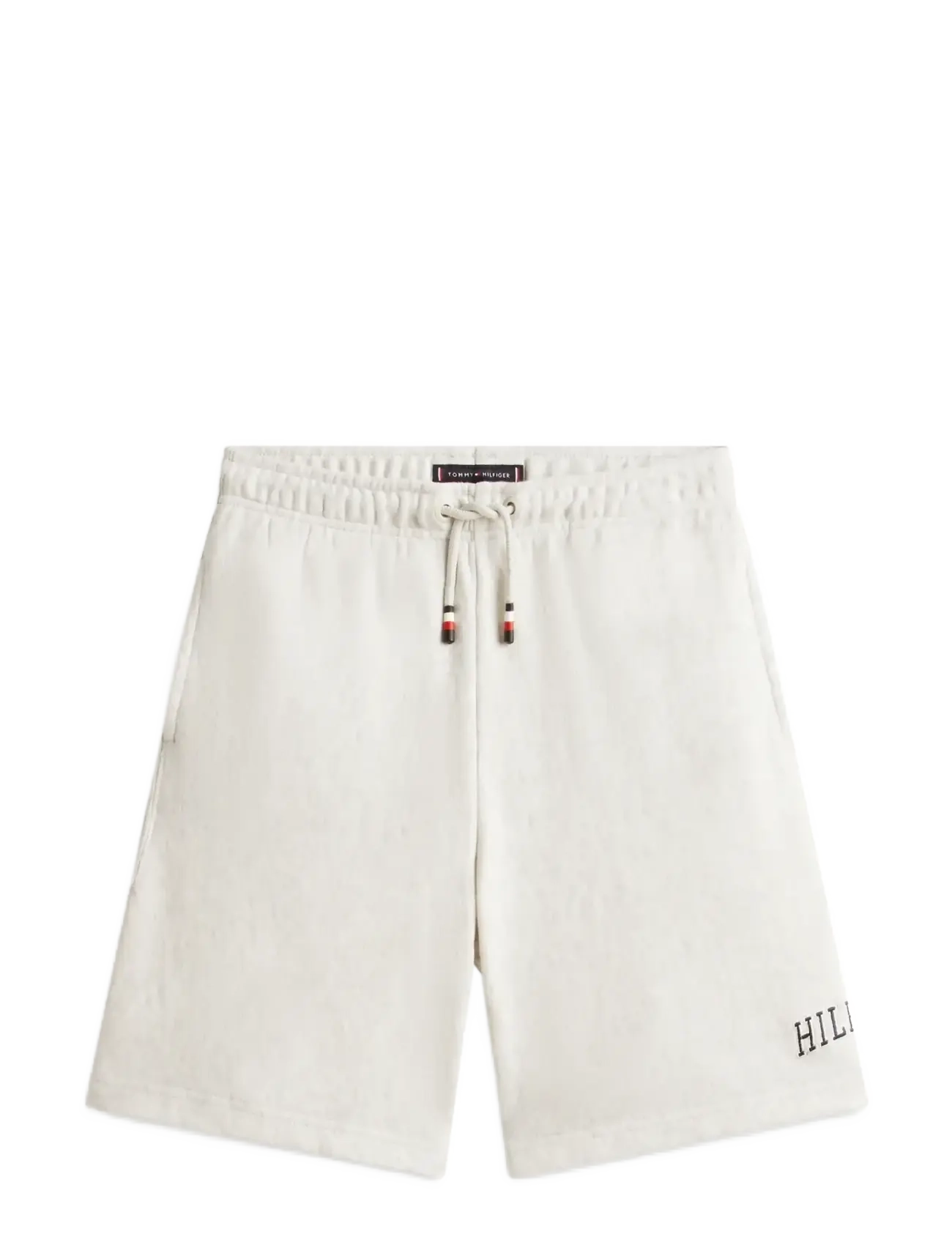 HILFIGER VARSITY WIDE SWEATSHORT - LIGHT GREY HEATHER