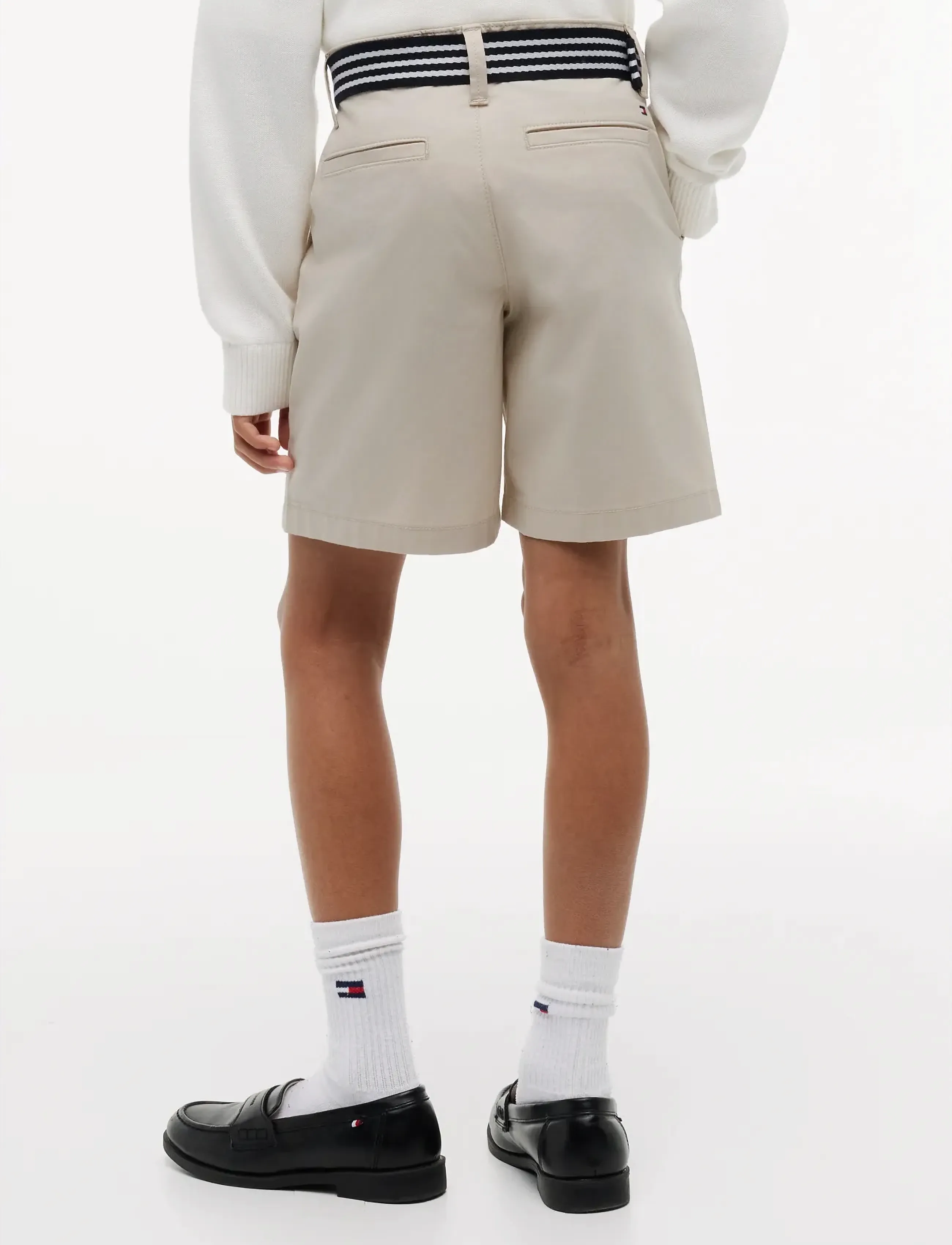 Tommy Hilfiger - BAGGY CHINO BELTED SHORT - chino-shorts - classic beige - 2