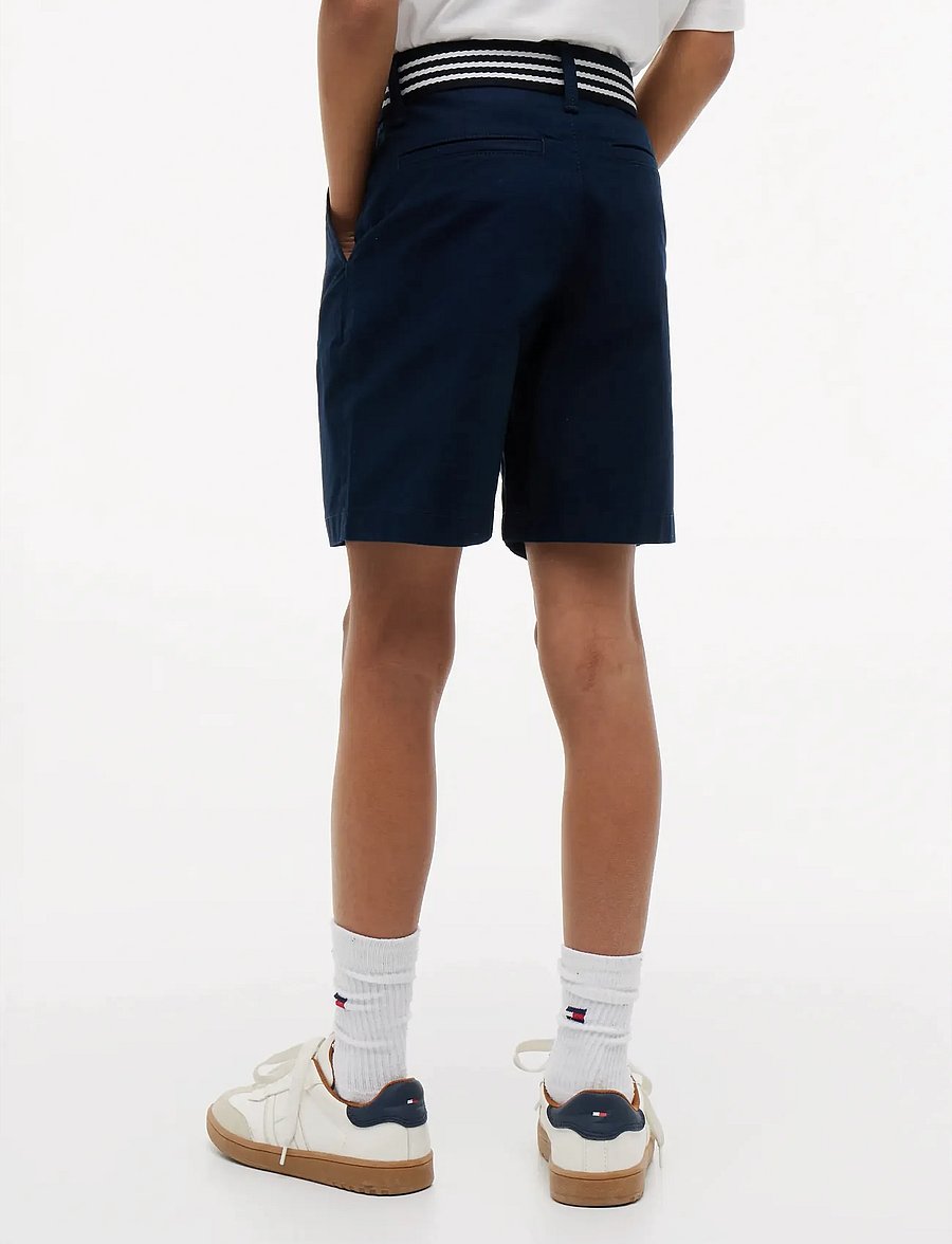 Tommy Hilfiger - BAGGY CHINO BELTED SHORT - chino shorts - dark night navy - 2