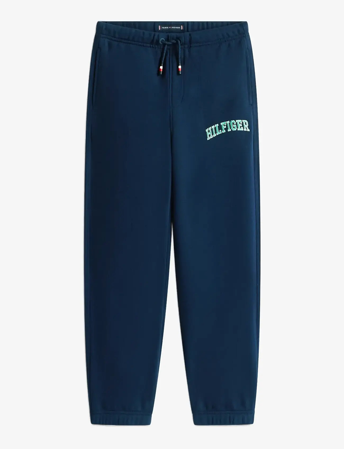 Tommy Hilfiger - HILFIGER VARSITY SWEATPANTS - jogginghosen - dark night navy - 1
