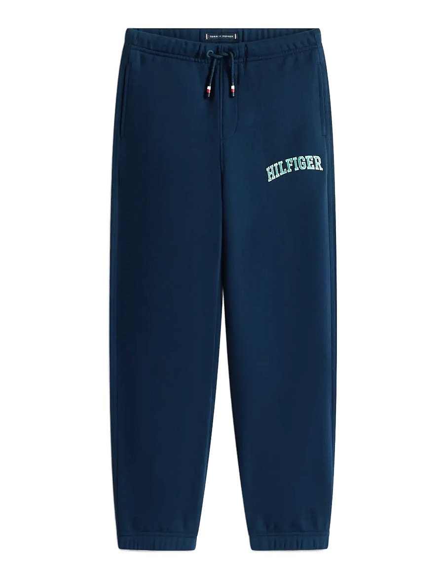 Tommy Hilfiger - HILFIGER VARSITY SWEATPANTS - sweatpants - dark night navy - 1