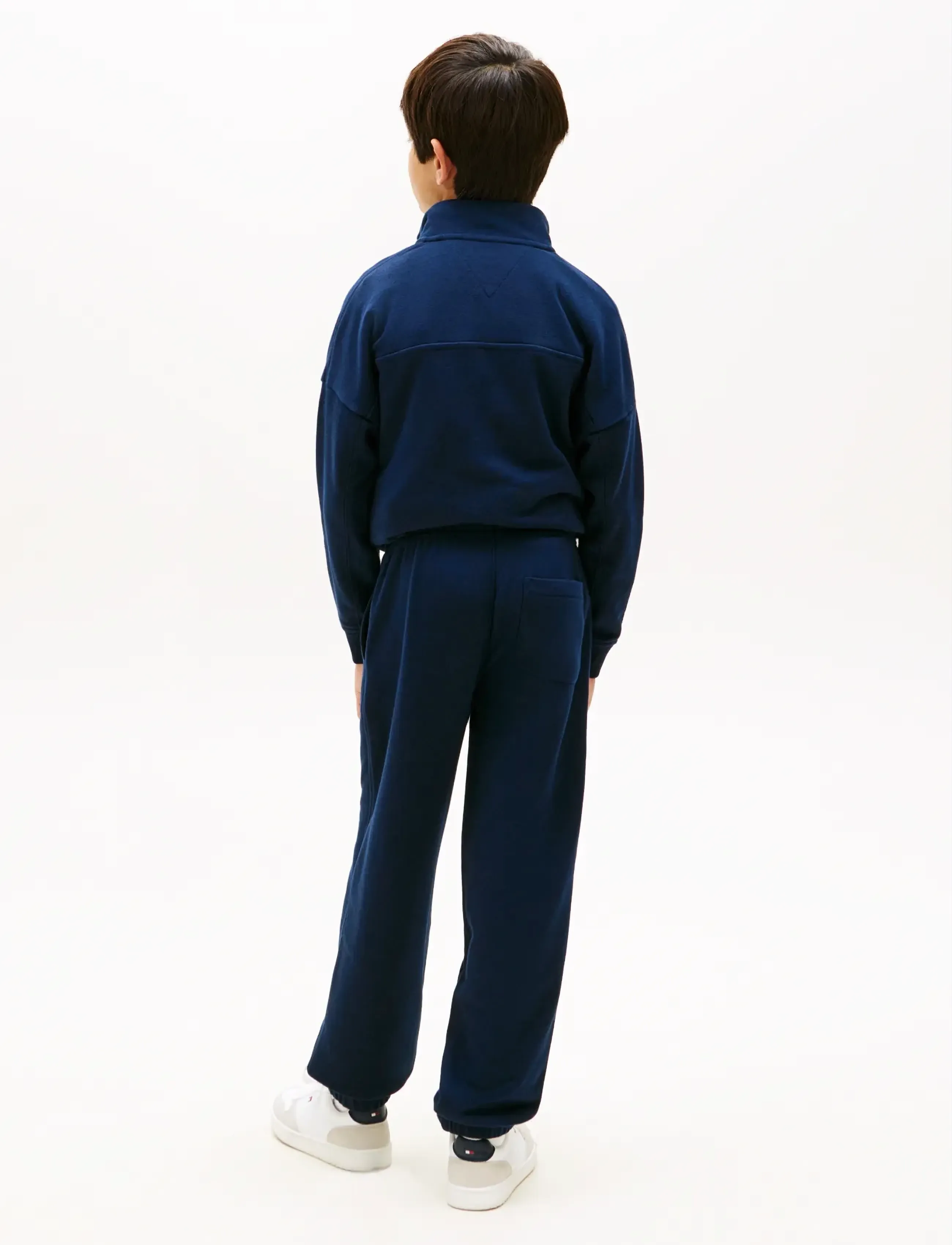 Tommy Hilfiger - HILFIGER VARSITY SWEATPANTS - jogginghosen - dark night navy - 2
