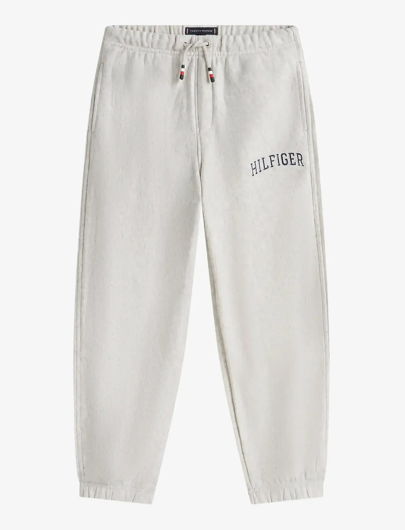 Tommy Hilfiger - HILFIGER VARSITY SWEATPANTS - sweatpants - light grey heather - 1