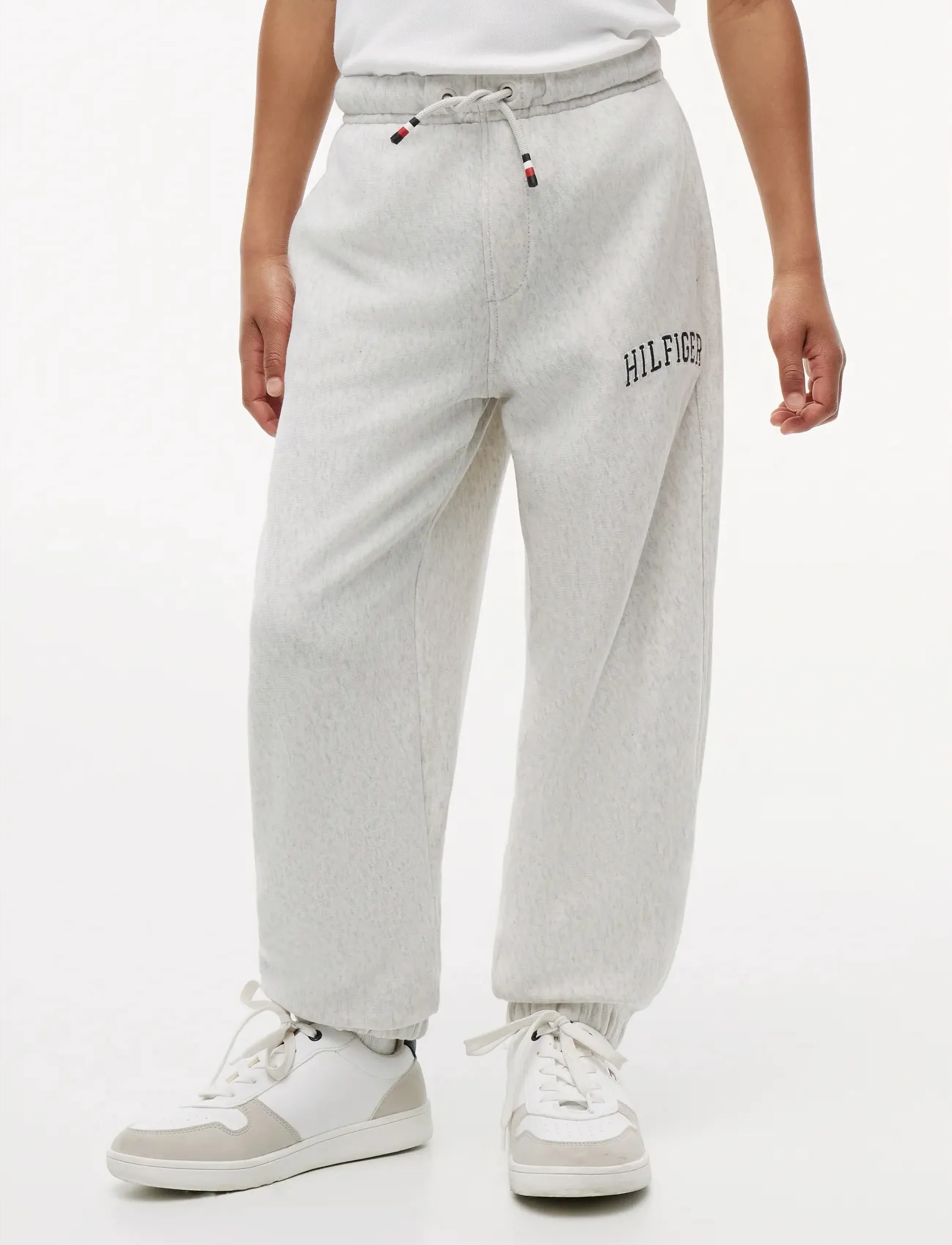Tommy Hilfiger Hilfiger Varsity Sweatpants, Børn, Varsity Sweatpants, Grå, Str: 128