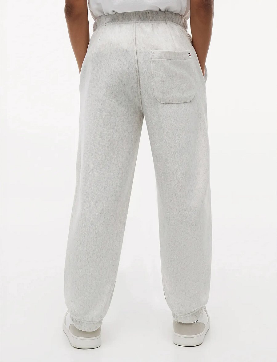 Tommy Hilfiger - HILFIGER VARSITY SWEATPANTS - jogginghosen - light grey heather - 3