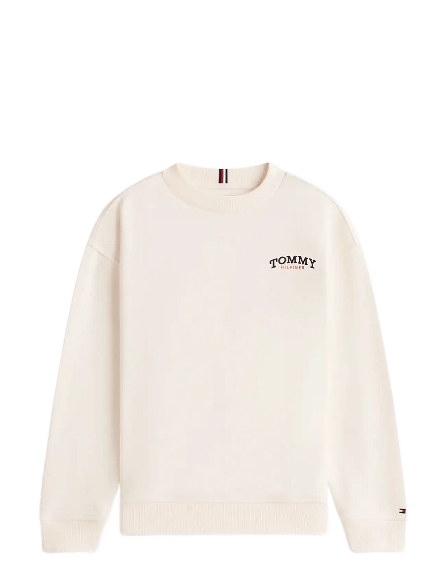 Tommy Hilfiger - MONOTYPE GRAPHIC SWEATSHIRT - sweatshirts - ancient white - 1