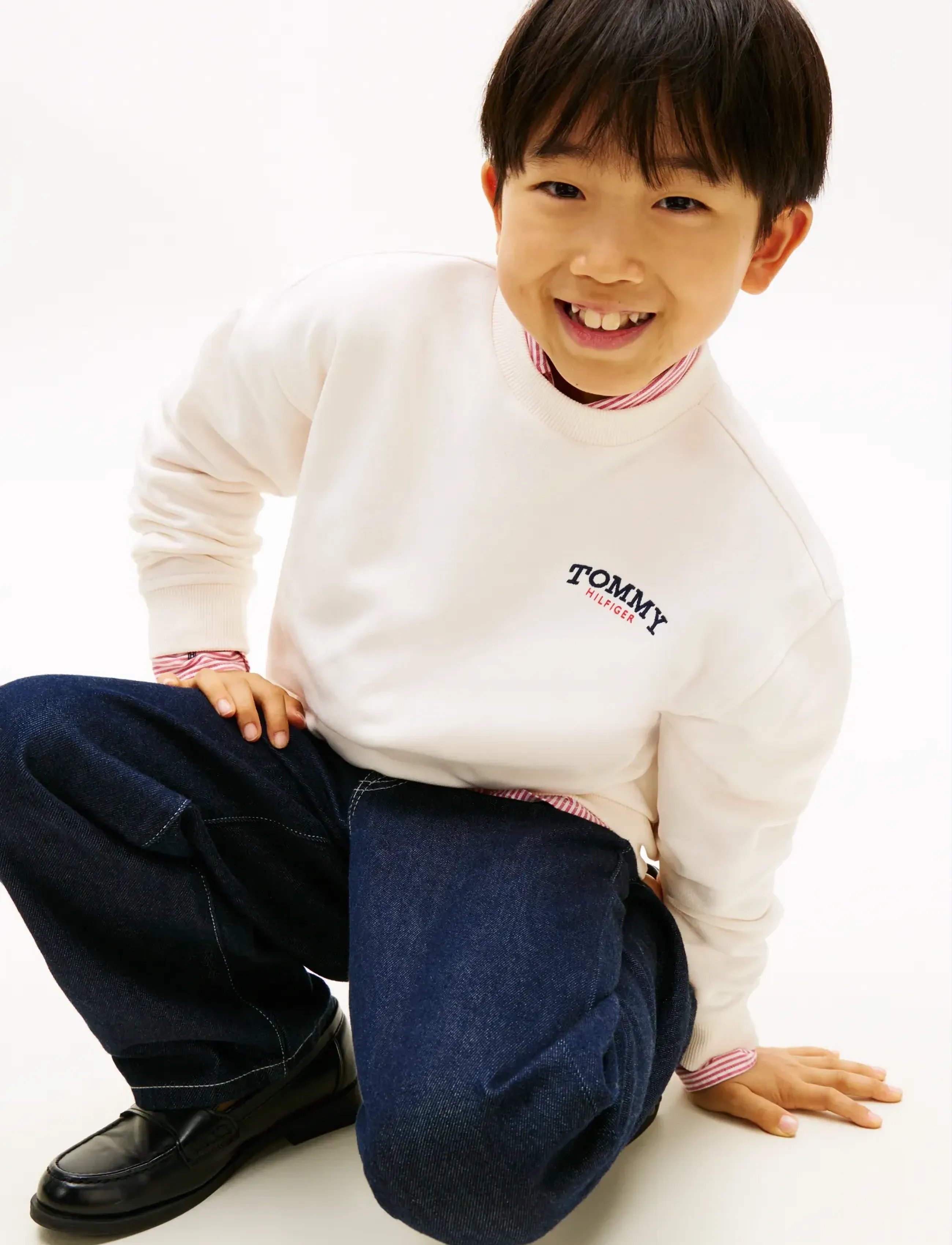 Tommy Hilfiger - MONOTYPE GRAPHIC SWEATSHIRT - sweatshirts - ancient white - 4