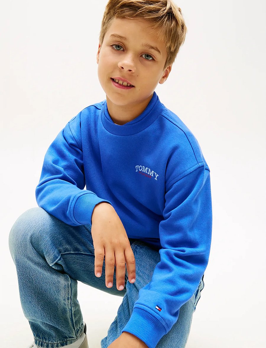 Tommy Hilfiger - MONOTYPE GRAPHIC SWEATSHIRT - sweatshirts - empire blue - 4