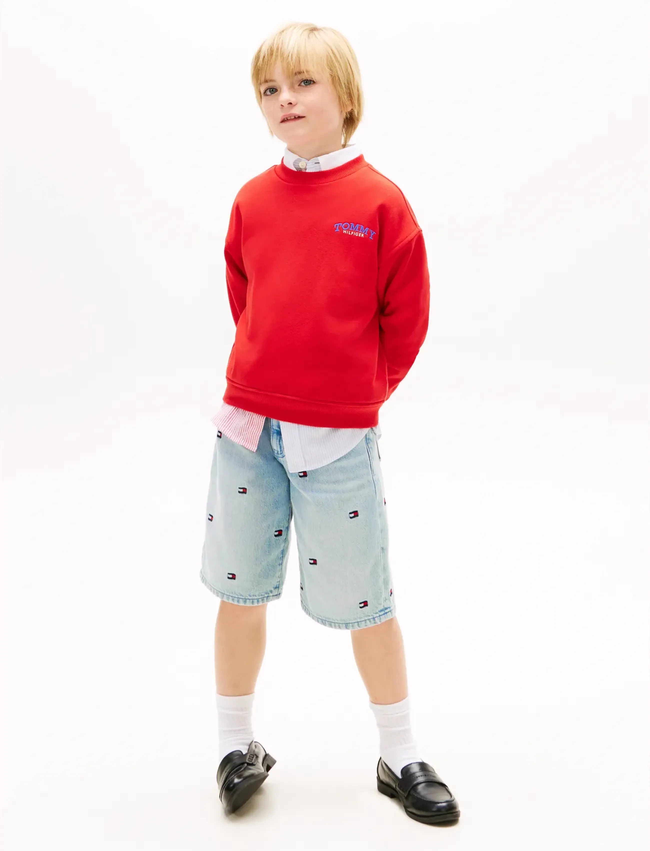 Tommy Hilfiger - MONOTYPE GRAPHIC SWEATSHIRT - sweatshirts - rapid red - 3