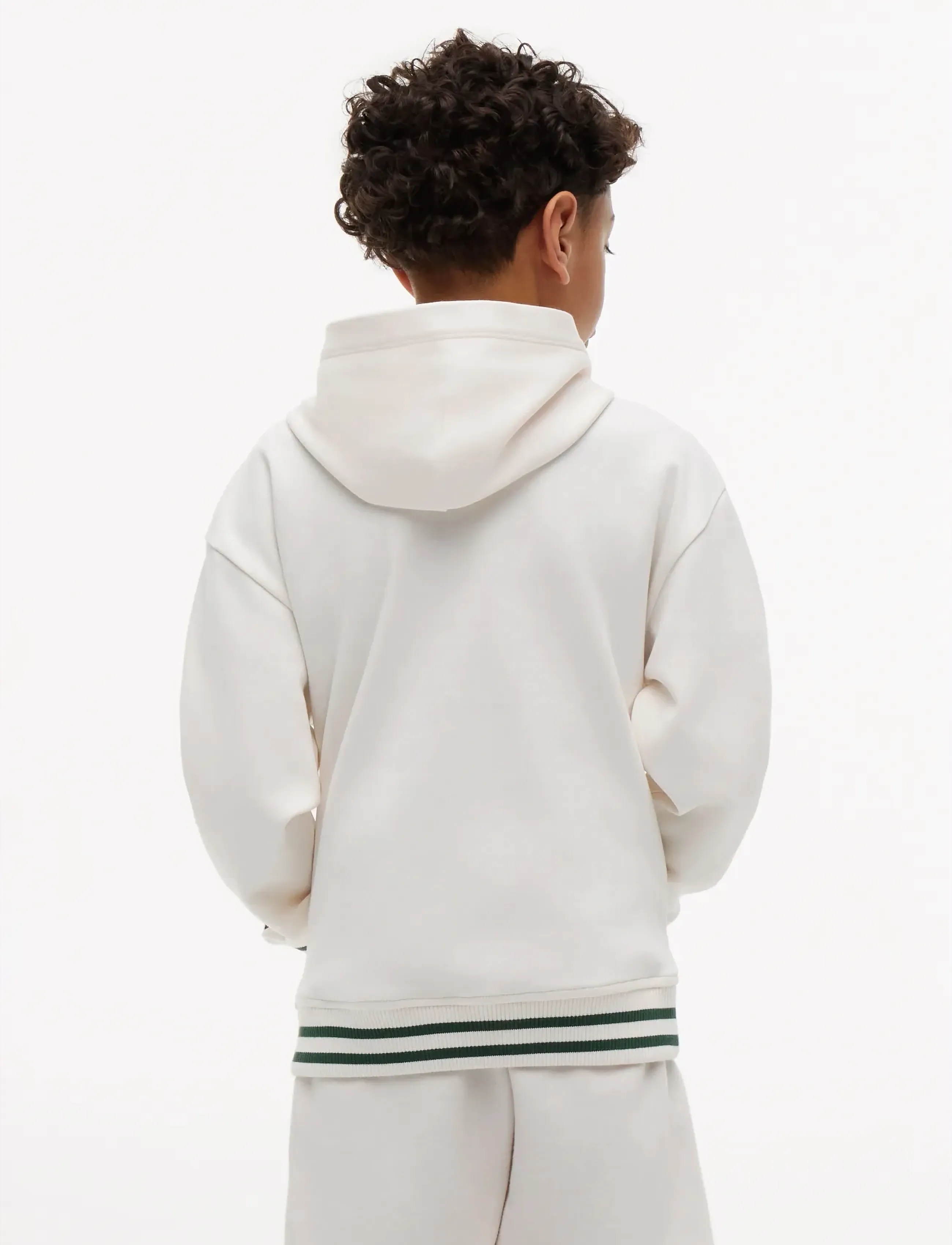 Tommy Hilfiger - TH SCRIPT GRAPHIC HOODIE - hættetrøjer - ancient white - 2