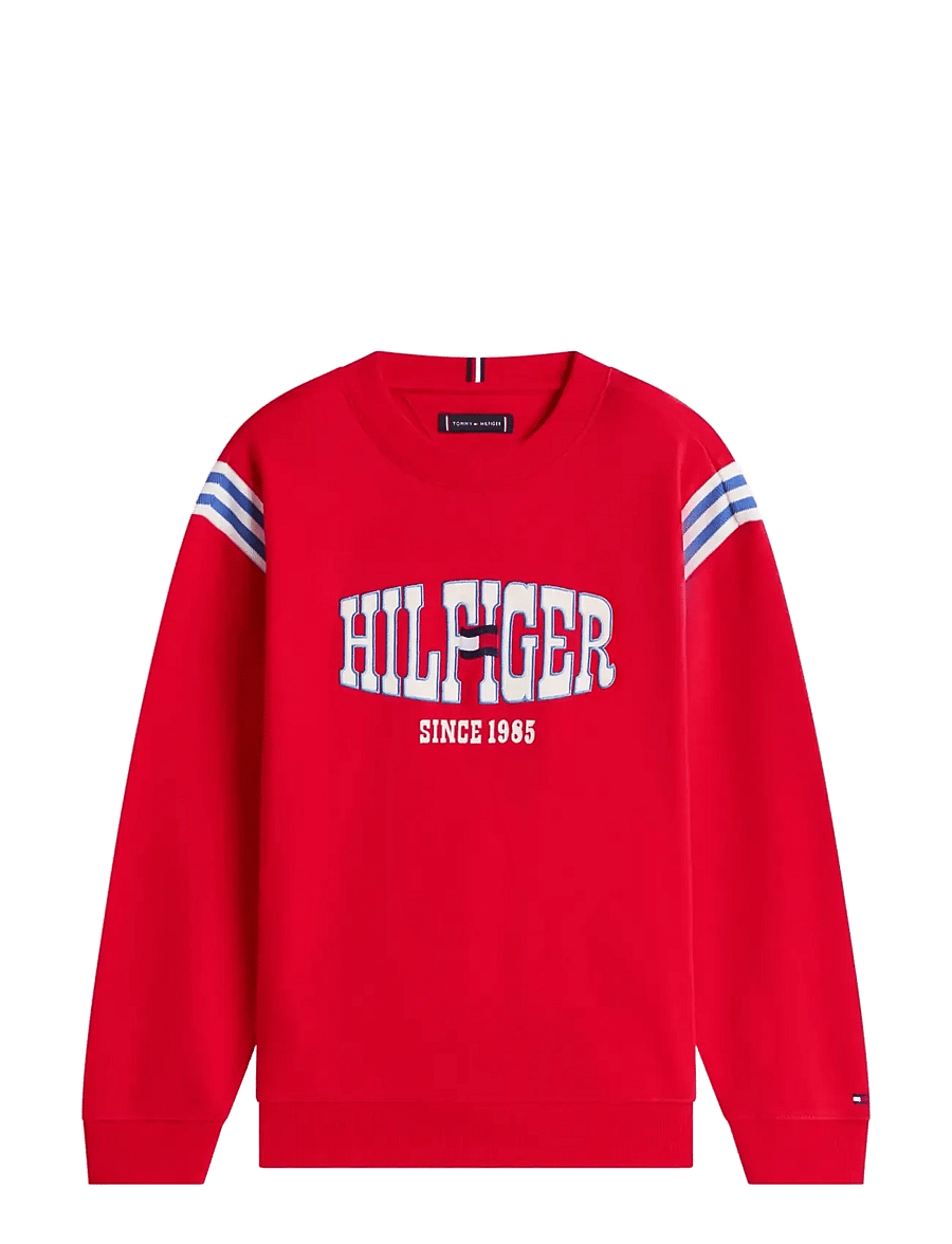 Tommy Hilfiger - LOS ANGELES GRAPHIC SWEATSHIRT - sweatshirts - rapid red - 1