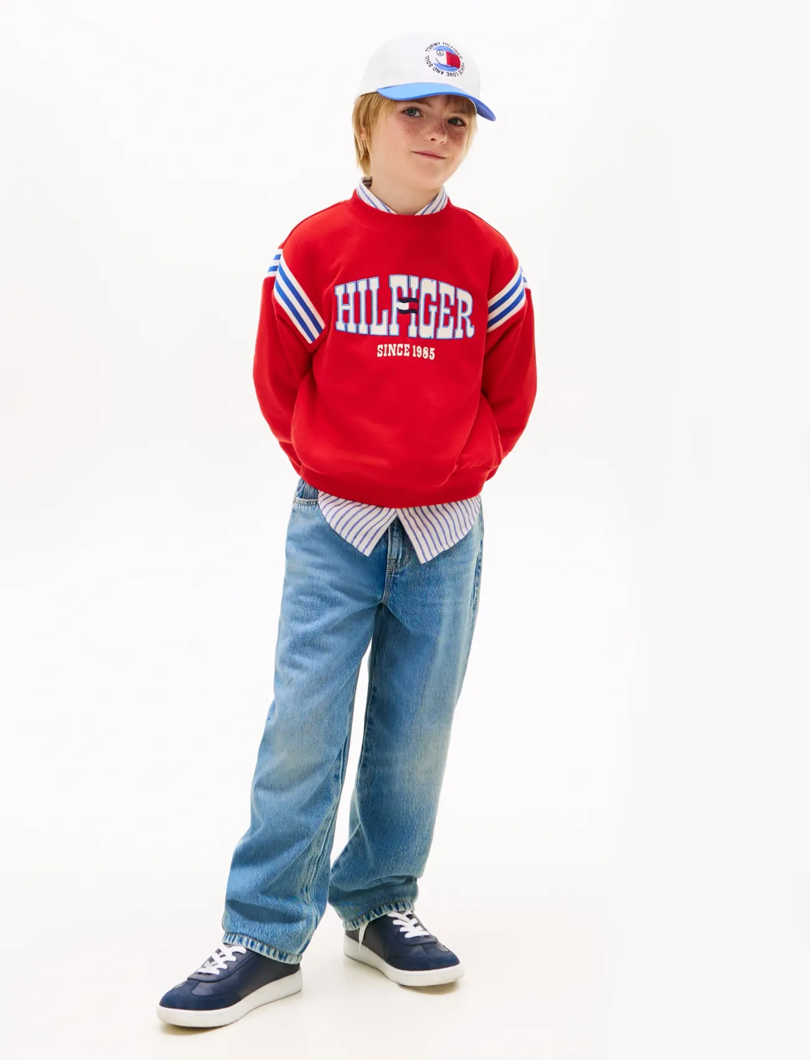 Tommy Hilfiger - LOS ANGELES GRAPHIC SWEATSHIRT - sweatshirts - rapid red - 3