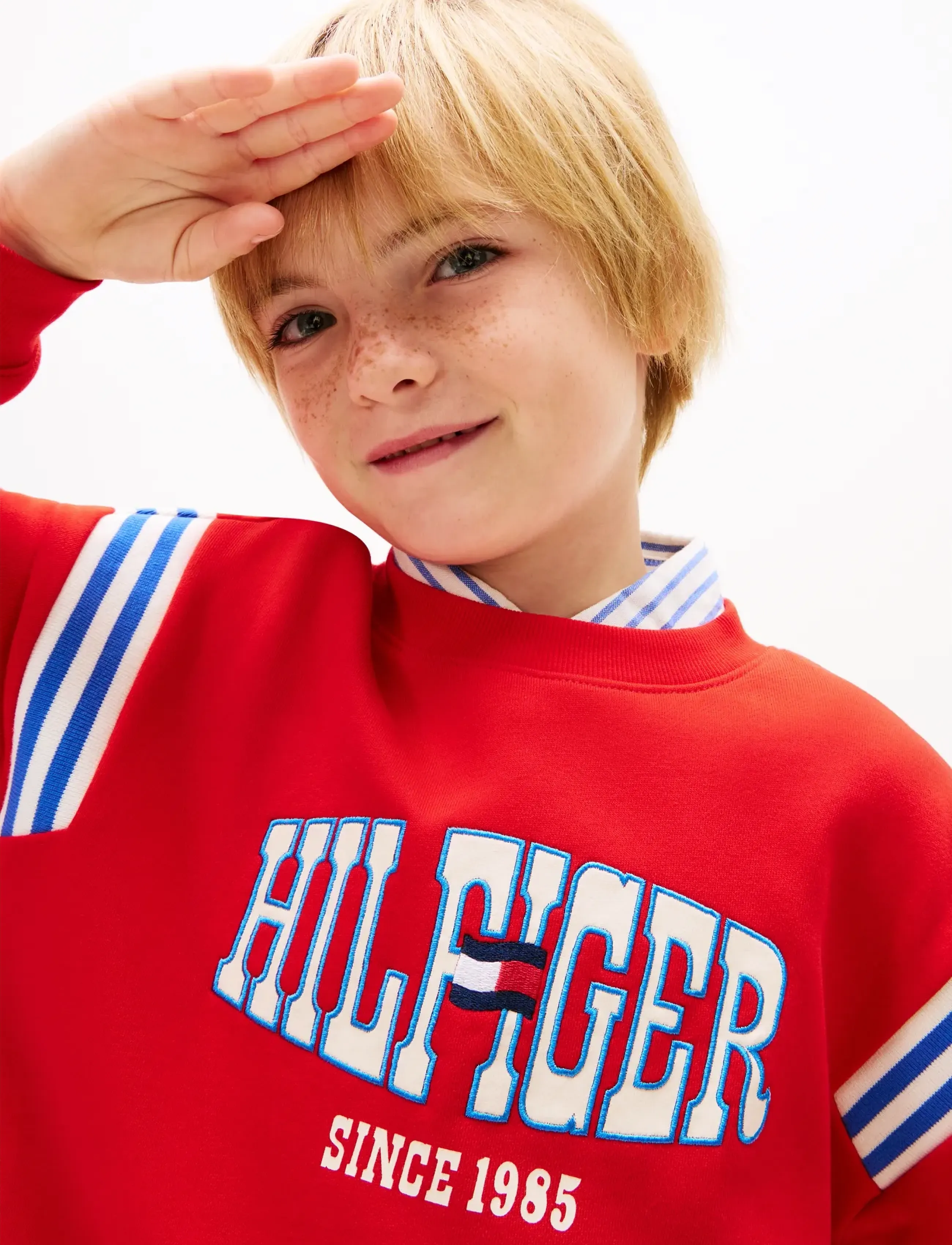 Tommy Hilfiger - LOS ANGELES GRAPHIC SWEATSHIRT - sweatshirts - rapid red - 4