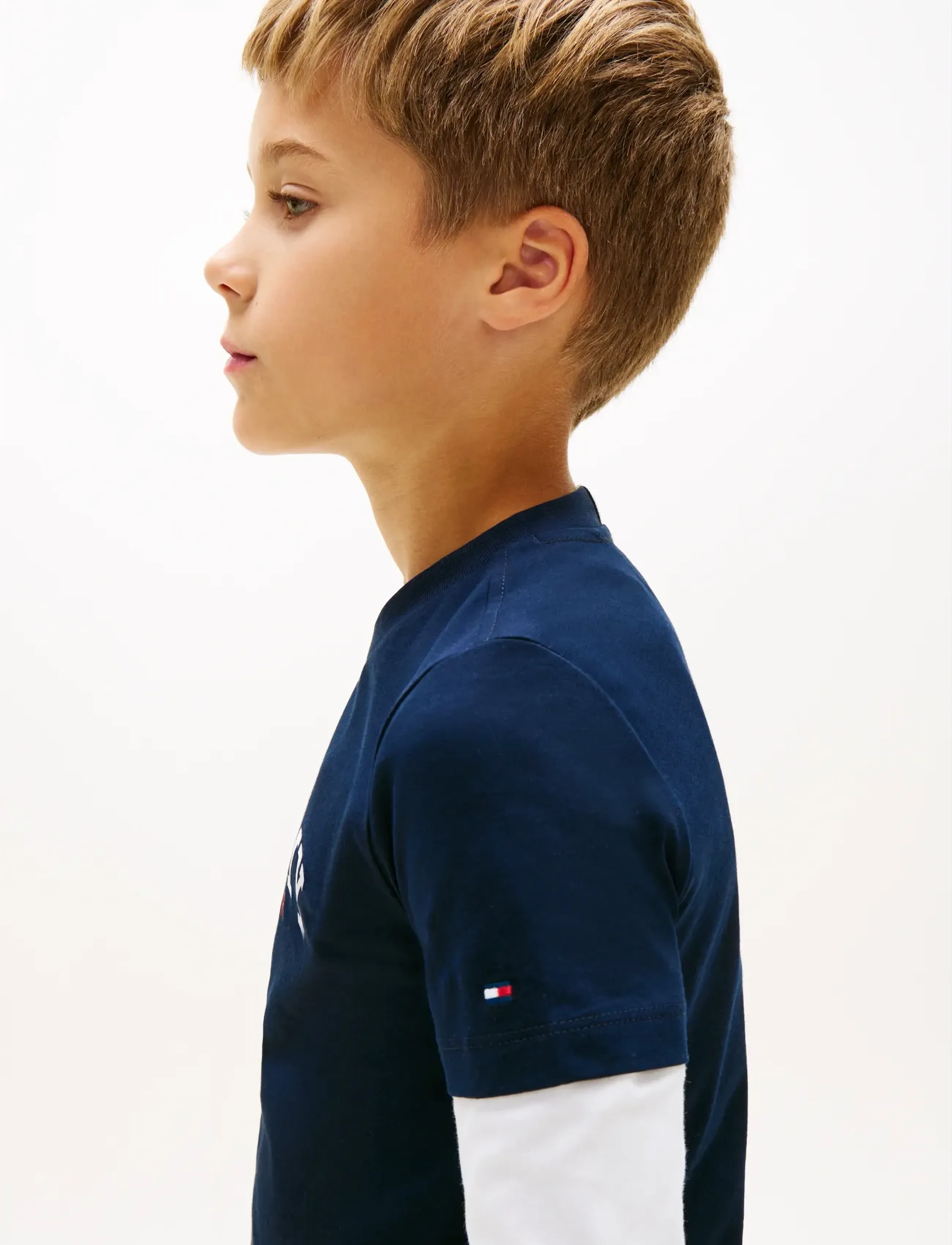 Tommy Hilfiger - MONOGRAM GRAPHIC T-SHIRT - kurzärmelige - dark night navy - 4