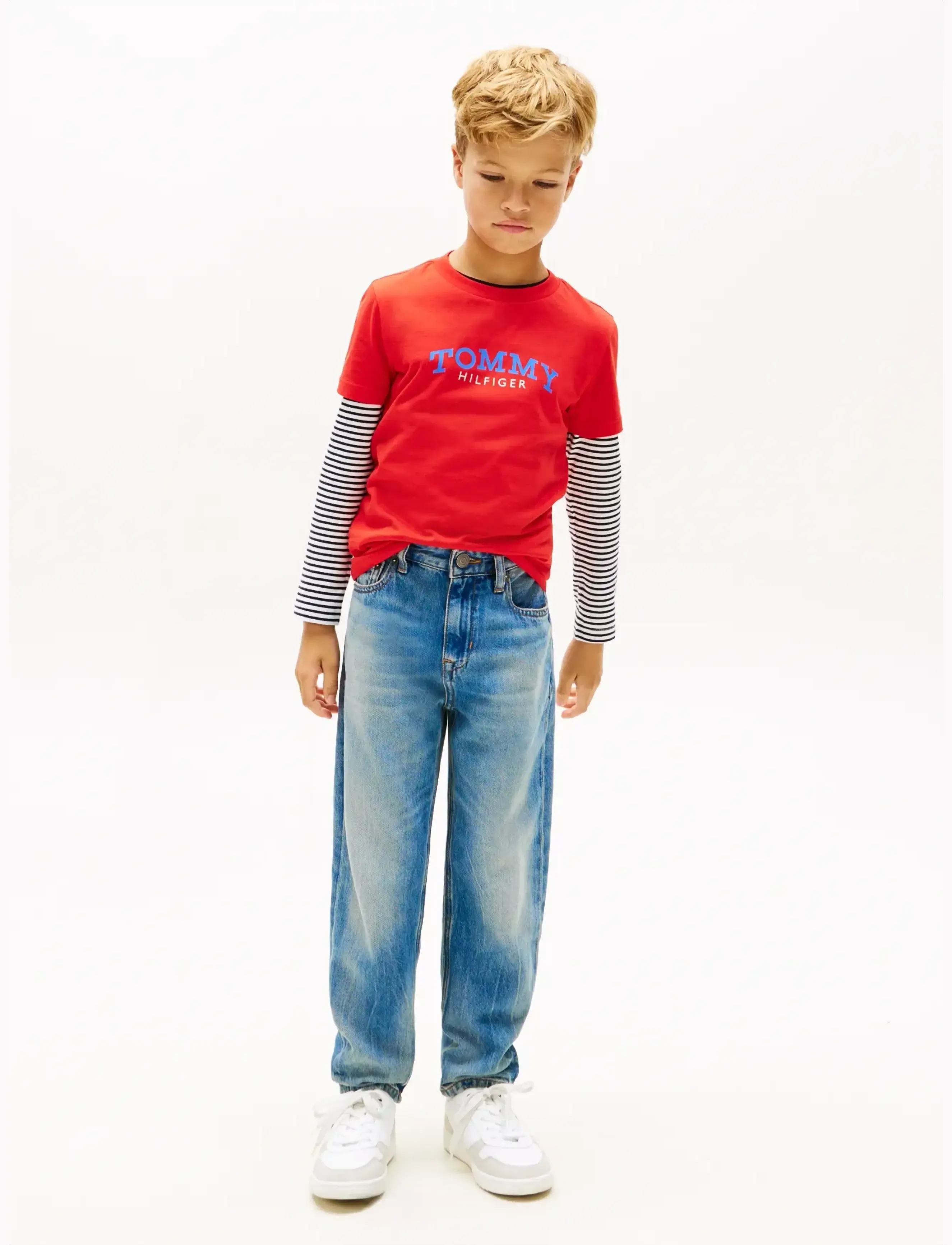 Tommy Hilfiger - MONOGRAM GRAPHIC T-SHIRT - kortærmede t-shirts - rapid red - 3