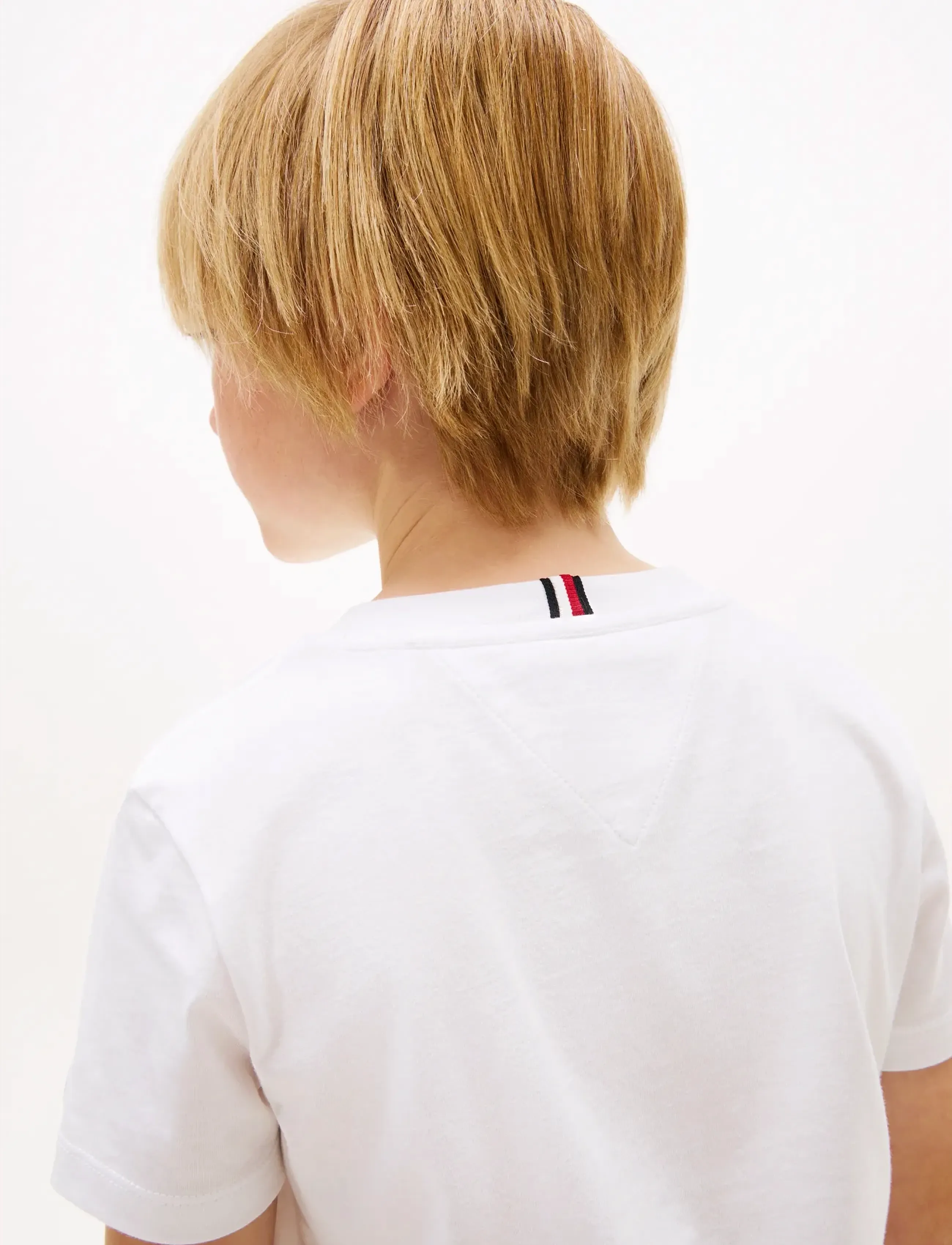 Tommy Hilfiger - MONOGRAM GRAPHIC T-SHIRT - kortærmede t-shirts - white - 4