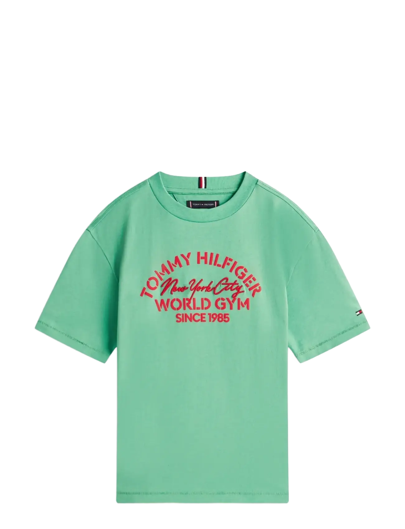TOMMY HILFIGER Tommy Hilfiger Nyc T-Shirt Grün - 152 - Kinder