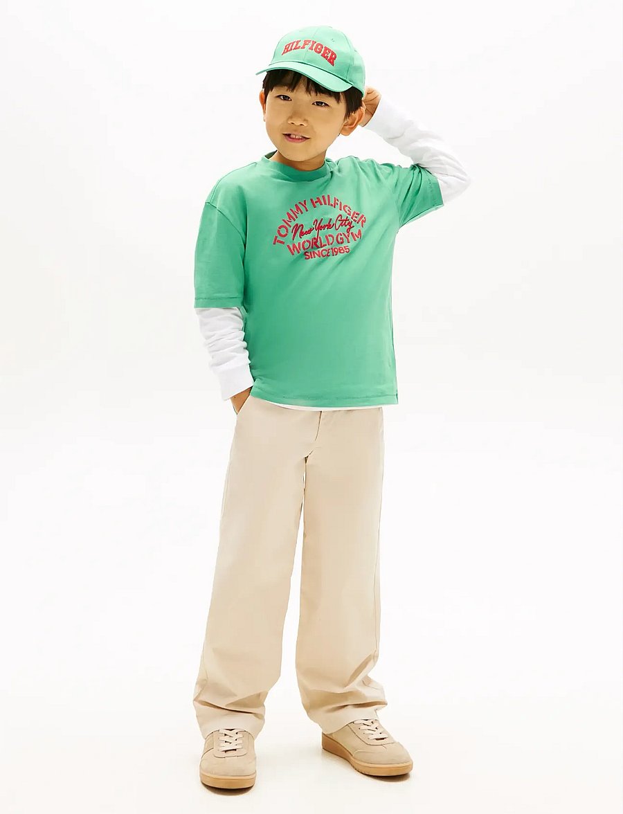 Tommy Hilfiger - TOMMY HILFIGER NYC T-SHIRT - kurzärmelige - bahama green - 3