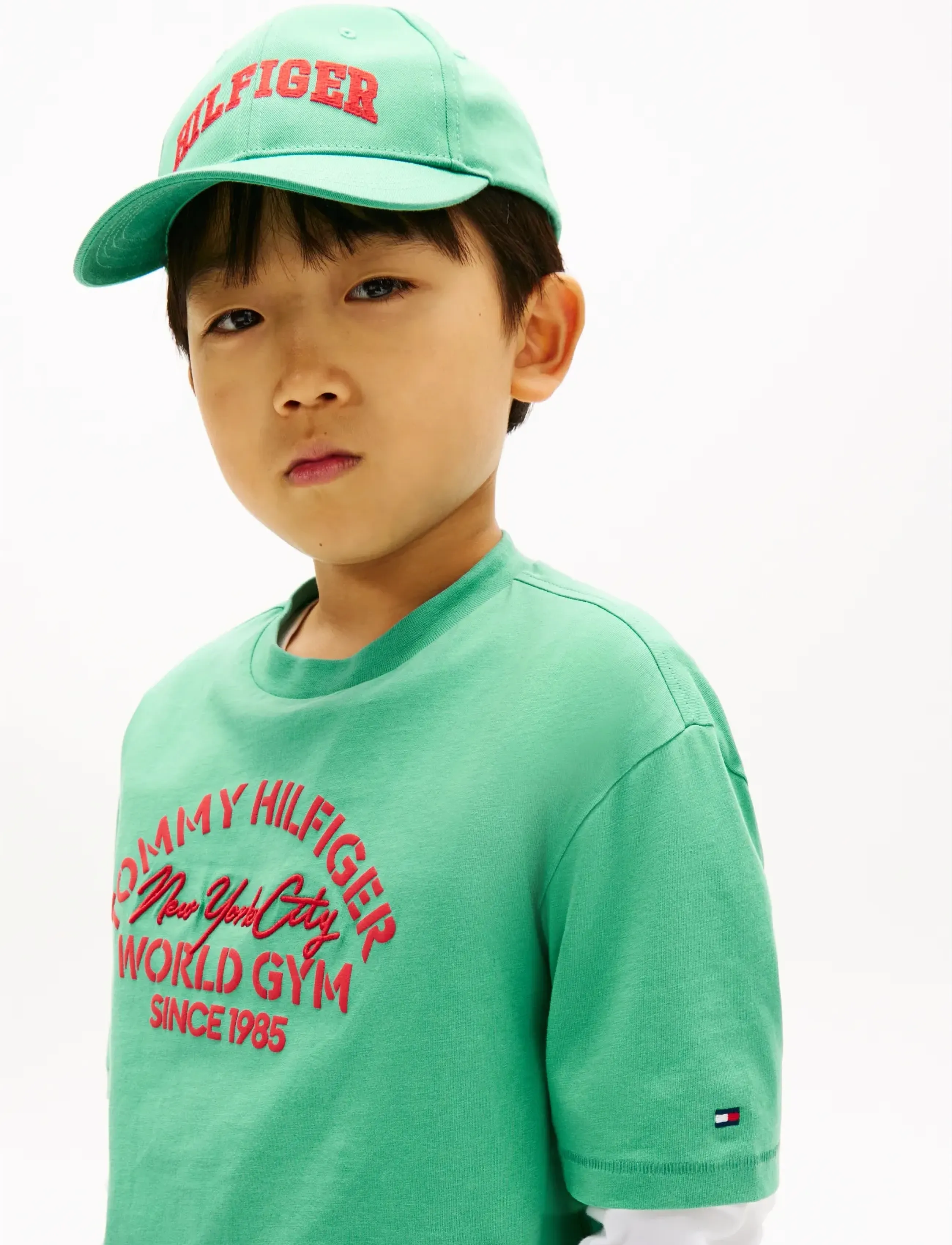 Tommy Hilfiger - TOMMY HILFIGER NYC T-SHIRT - kurzärmelige - bahama green - 4