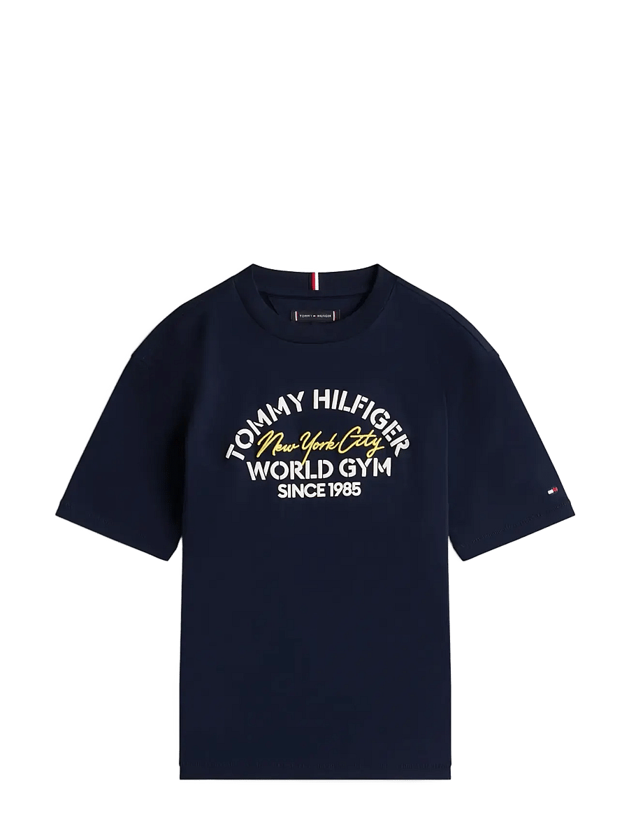 Tommy Hilfiger - TOMMY HILFIGER NYC T-SHIRT - kurzärmelige - dark night navy - 1