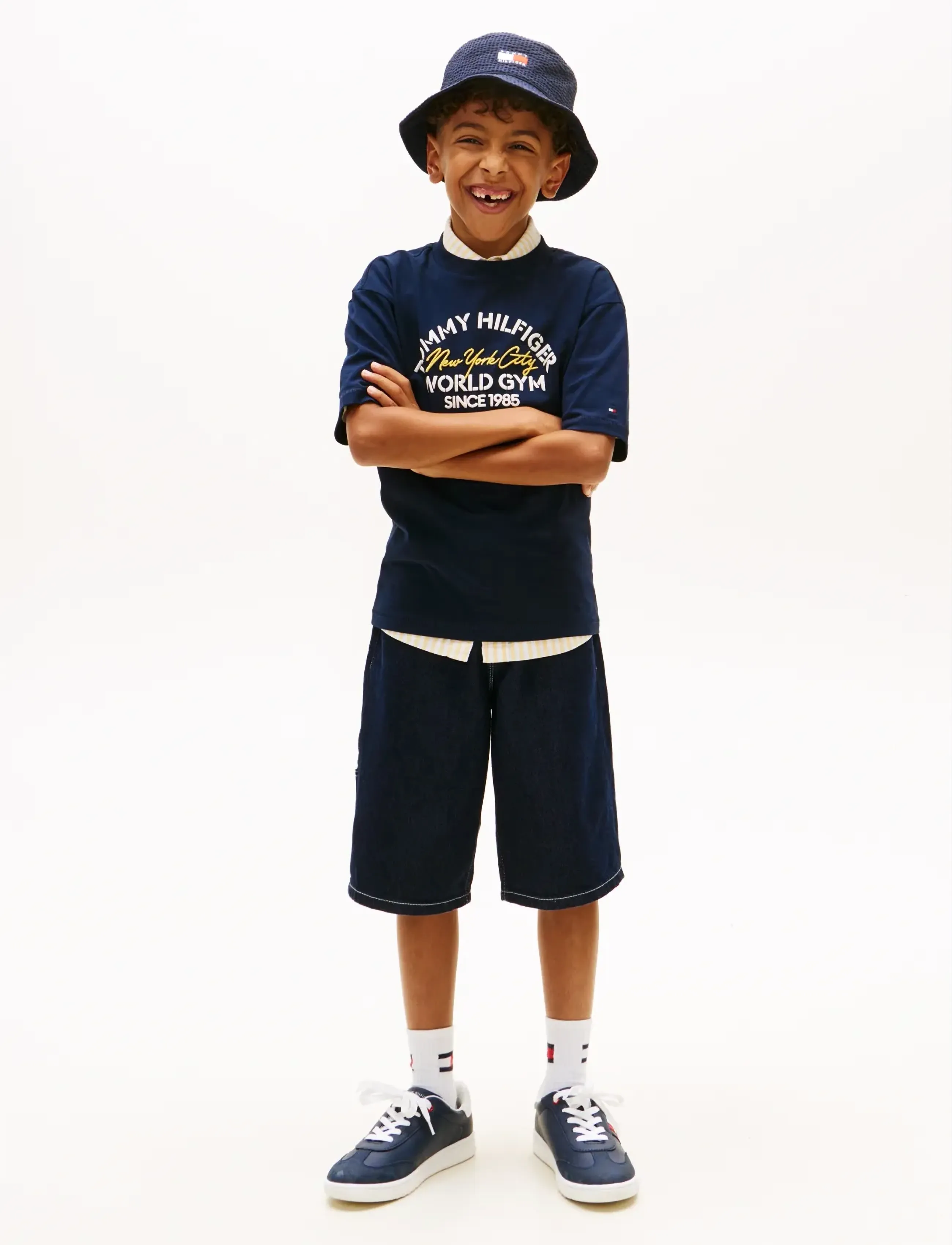 Tommy Hilfiger - TOMMY HILFIGER NYC T-SHIRT - kortærmede t-shirts - dark night navy - 3