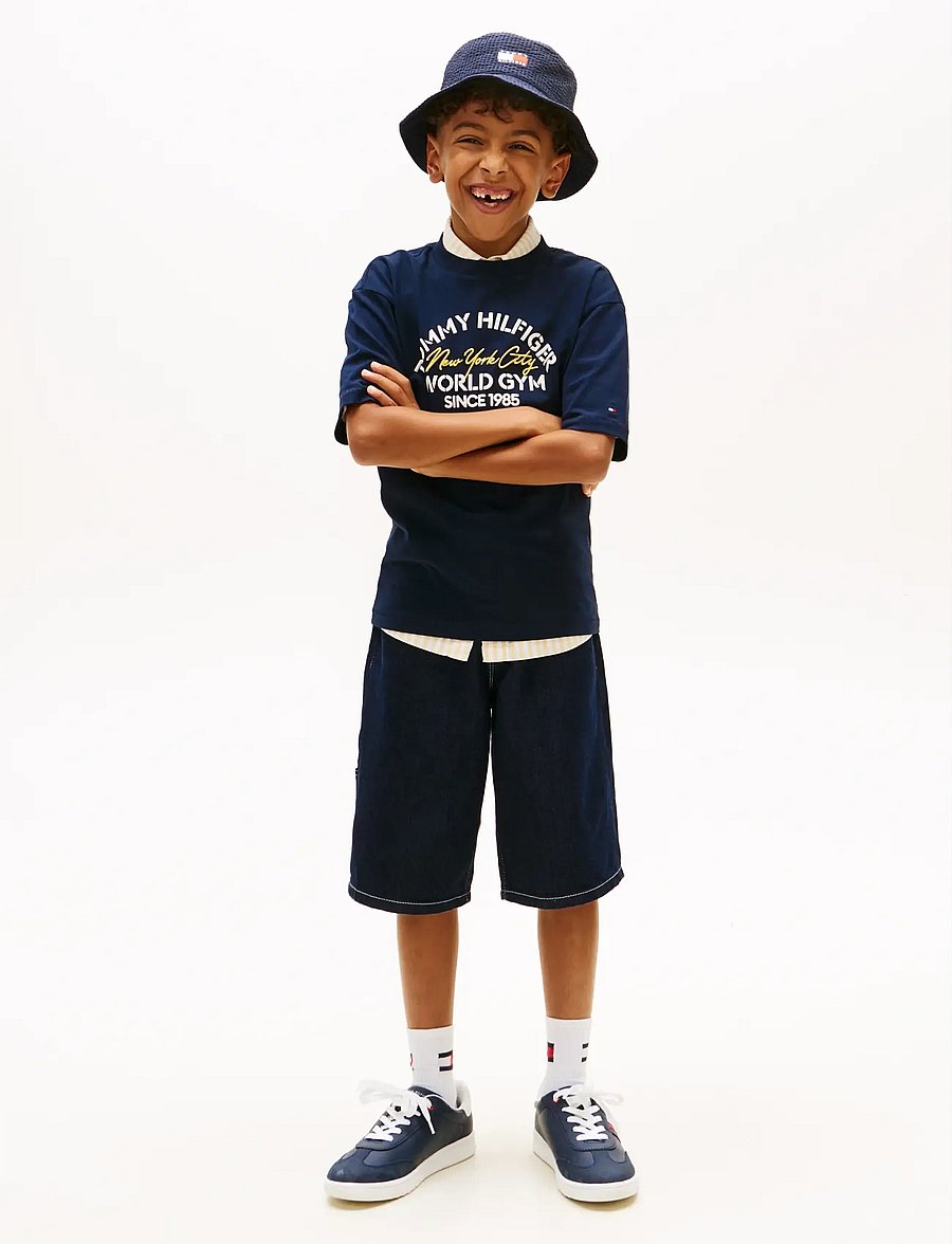Tommy Hilfiger - TOMMY HILFIGER NYC T-SHIRT - kurzärmelige - dark night navy - 3