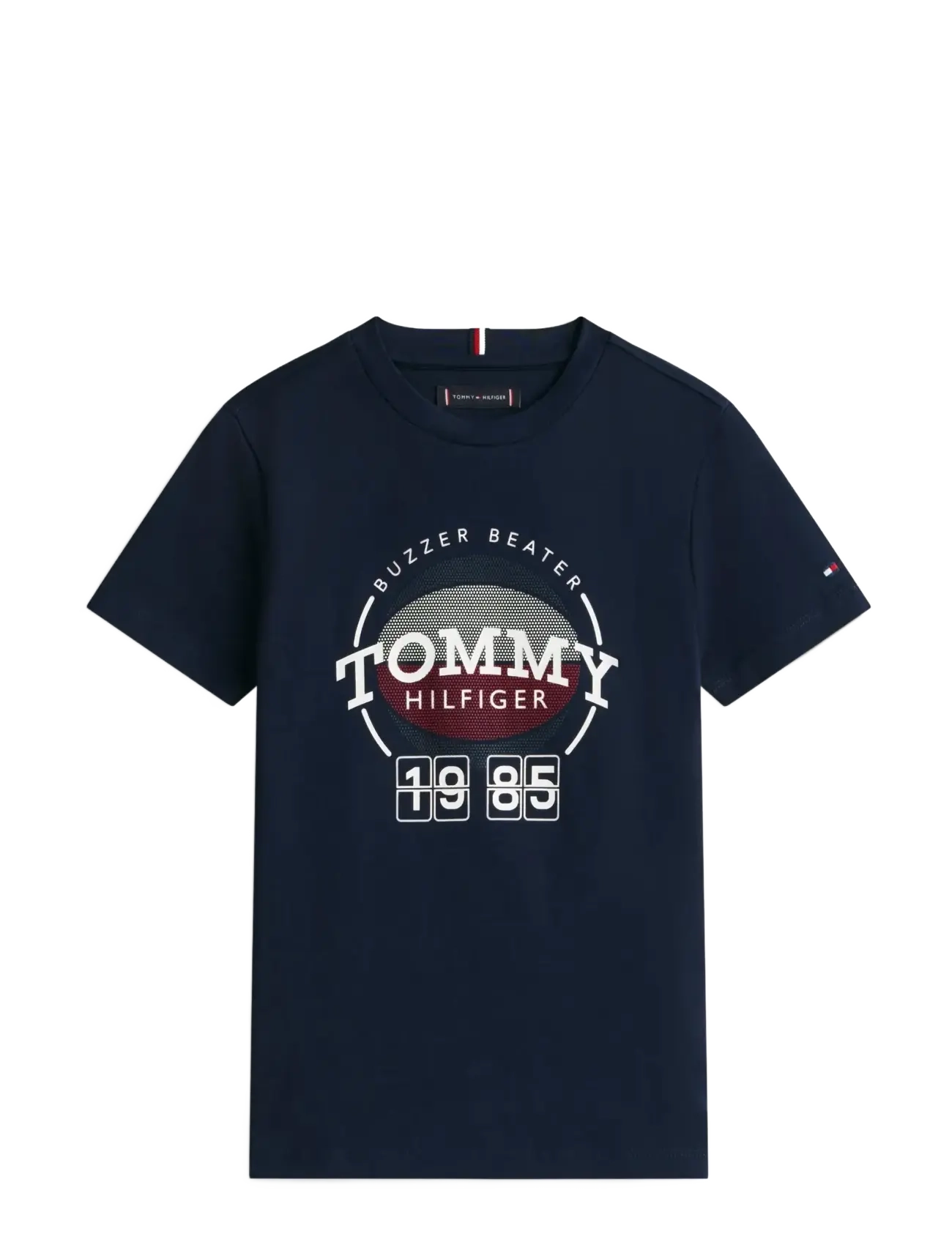Tommy Hilfiger BASKETBALL GRAPHIC T-SHIRT - Basics - DARK NIGHT NAVY / navy