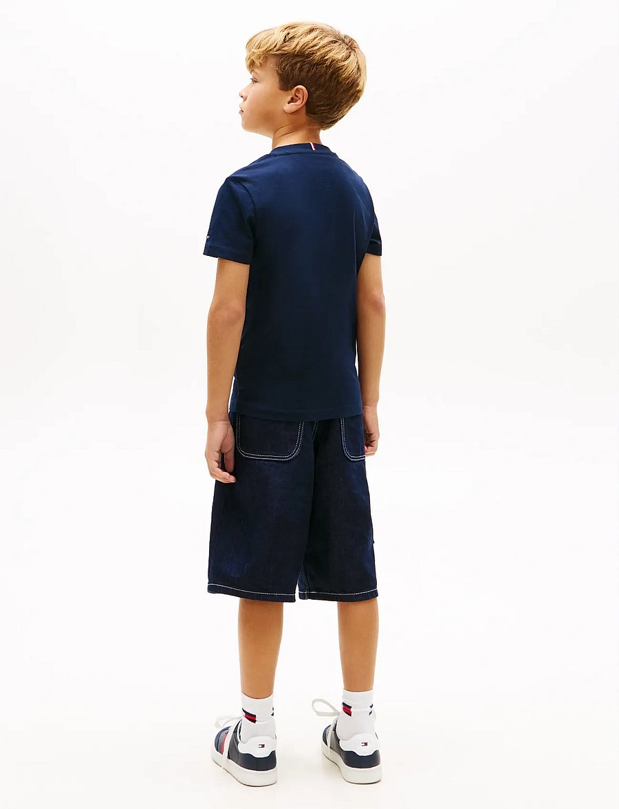 Tommy Hilfiger - BASKETBALL GRAPHIC T-SHIRT - kurzärmelige - dark night navy - 2