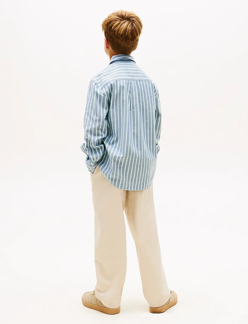 Tommy Hilfiger - FLEX ITHACA MULTISTRIPE SHIRT LS - pikkade varrukatega särgid - dark night navy - 2