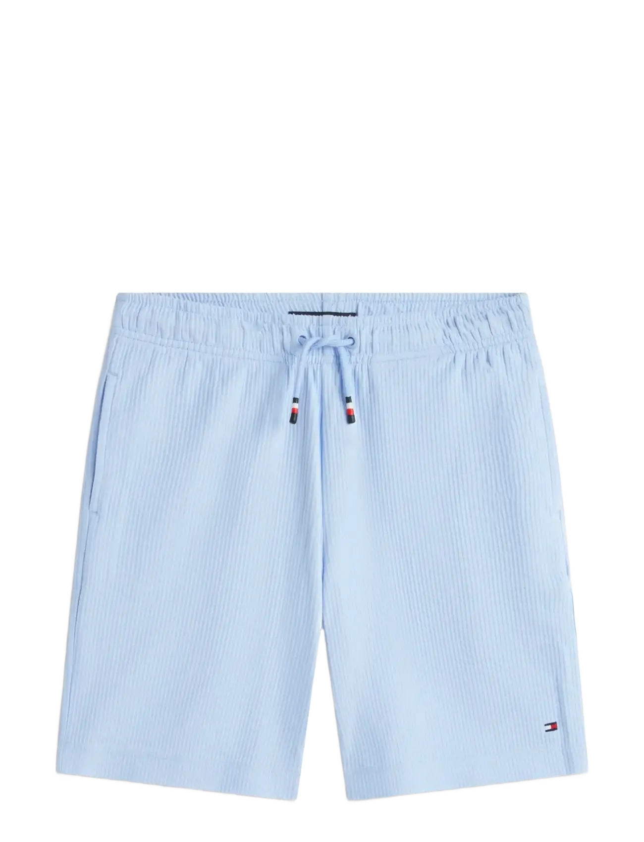 Tommy Hilfiger JERSEY SEERSUCKER SWEATSHORT - Sweatshorts - SWEET BLUE / blue