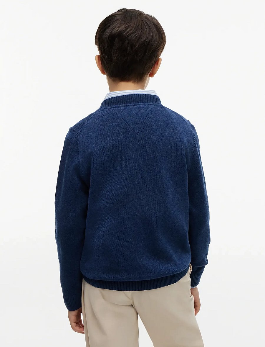 Tommy Hilfiger - CREW NECK SWEATER LS - pullover - dark night navy b8f032 - 2