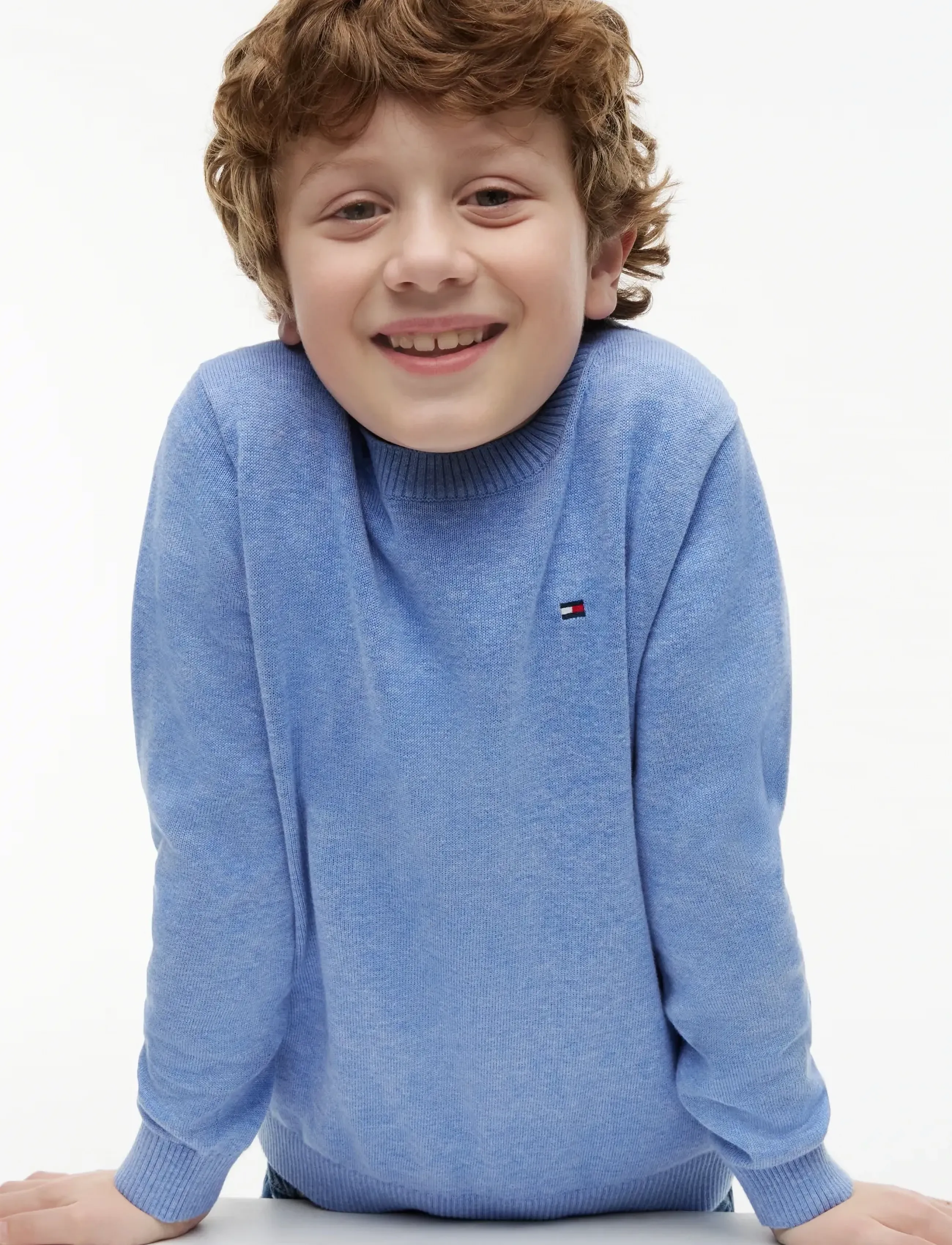Tommy Hilfiger - CREW NECK SWEATER LS - džemprid - noble blue b8f012 - 3