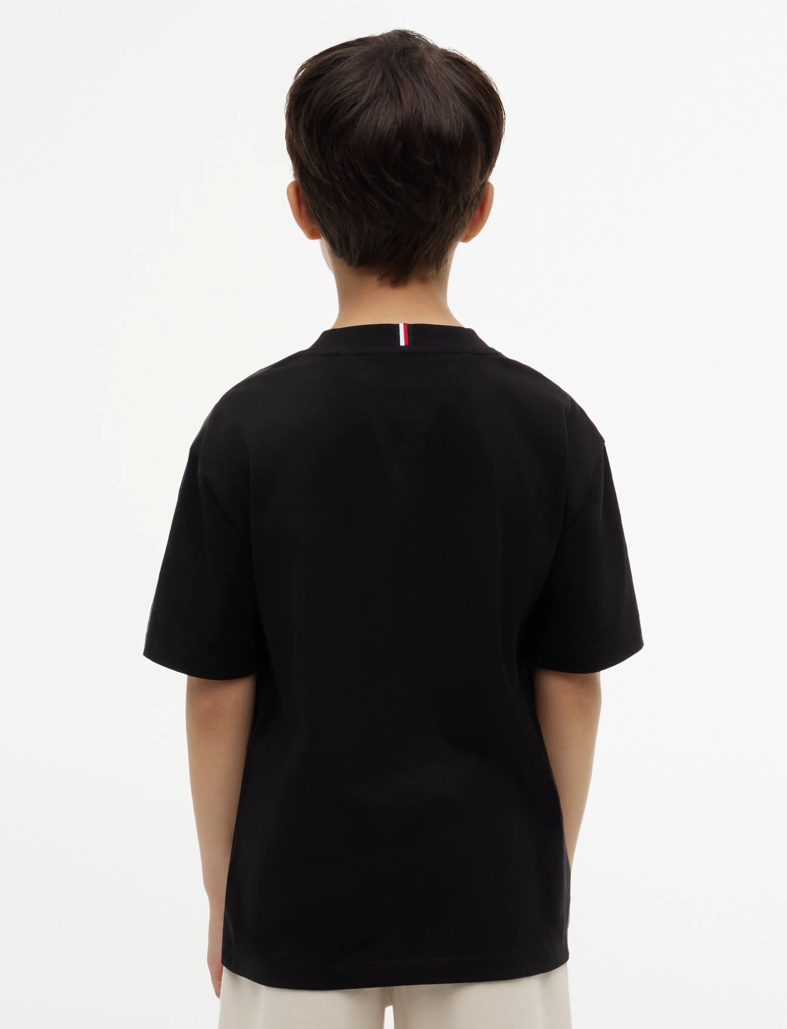 Tommy Hilfiger - HERITAGE PRINTED FLAG T-SHIRT - kurzärmelige - black - 2