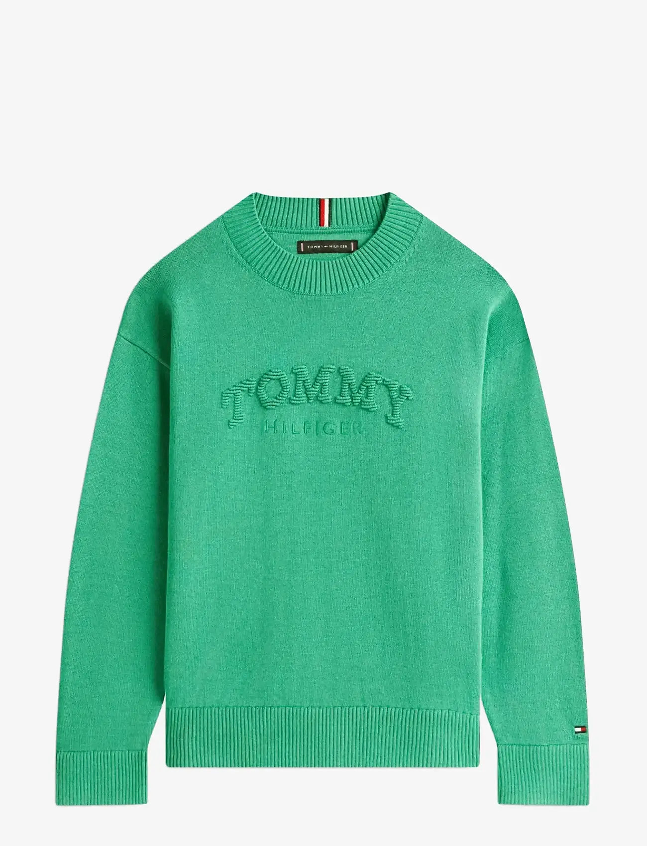 Tommy Hilfiger - MONOTYPE GRAPHIC SWEATER LS - džemprid - bahama green - 1