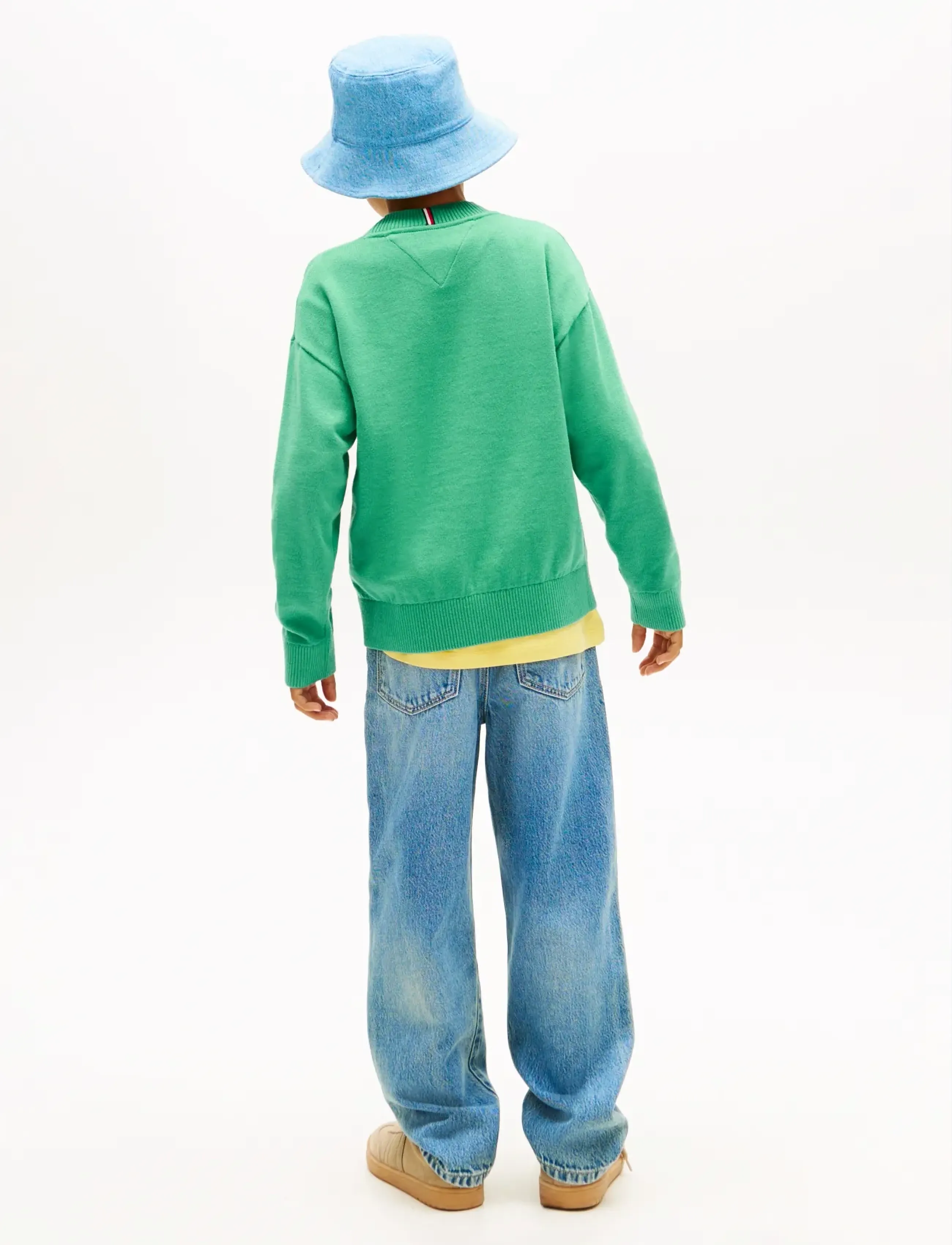 Tommy Hilfiger - MONOTYPE GRAPHIC SWEATER LS - trøjer - bahama green - 2